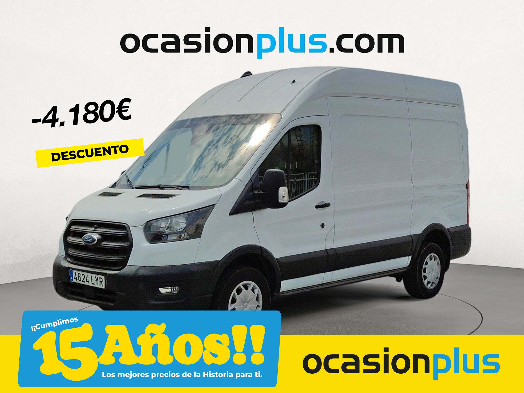FORD Transit (Furgon 350 MHEV L2H2 Trend FWD 96 kW (130 CV)) en Madrid