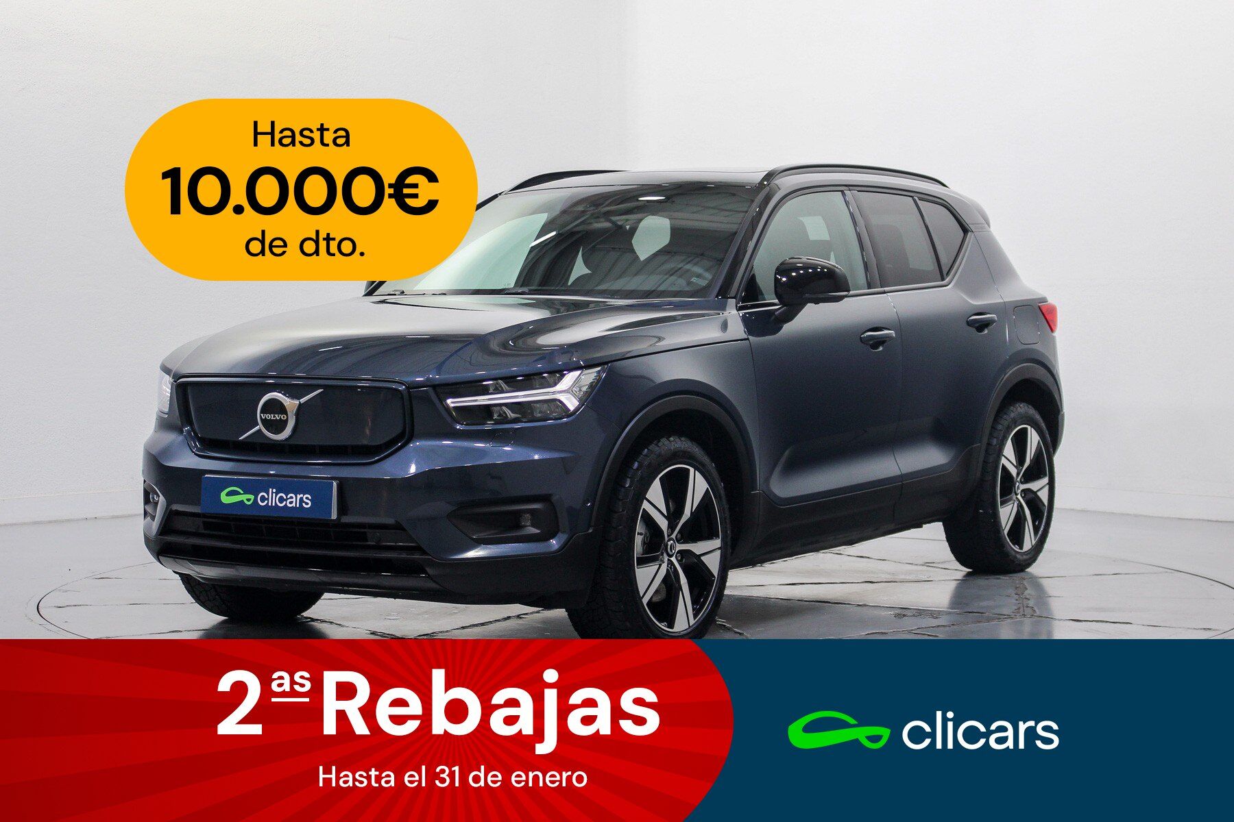 VOLVO XC40 (XC40 Recharge Pro Eléctrico Puro) en Madrid