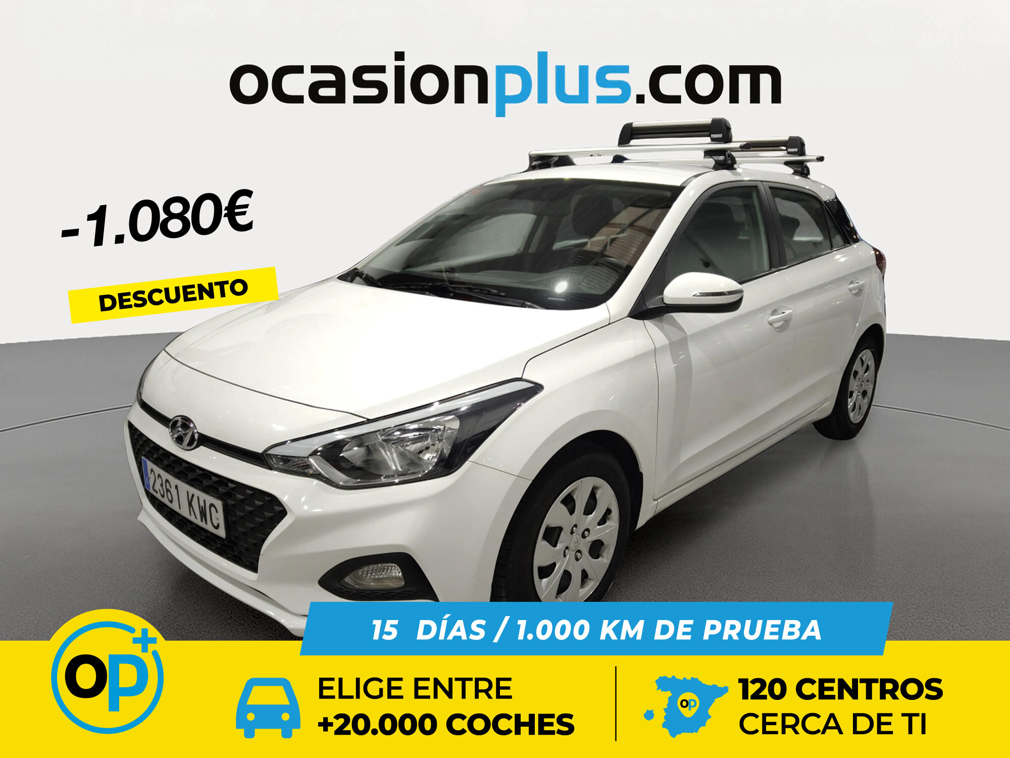 HYUNDAI i20 (1.2 MPI Essence LE 55 kW (75 CV)) en Madrid