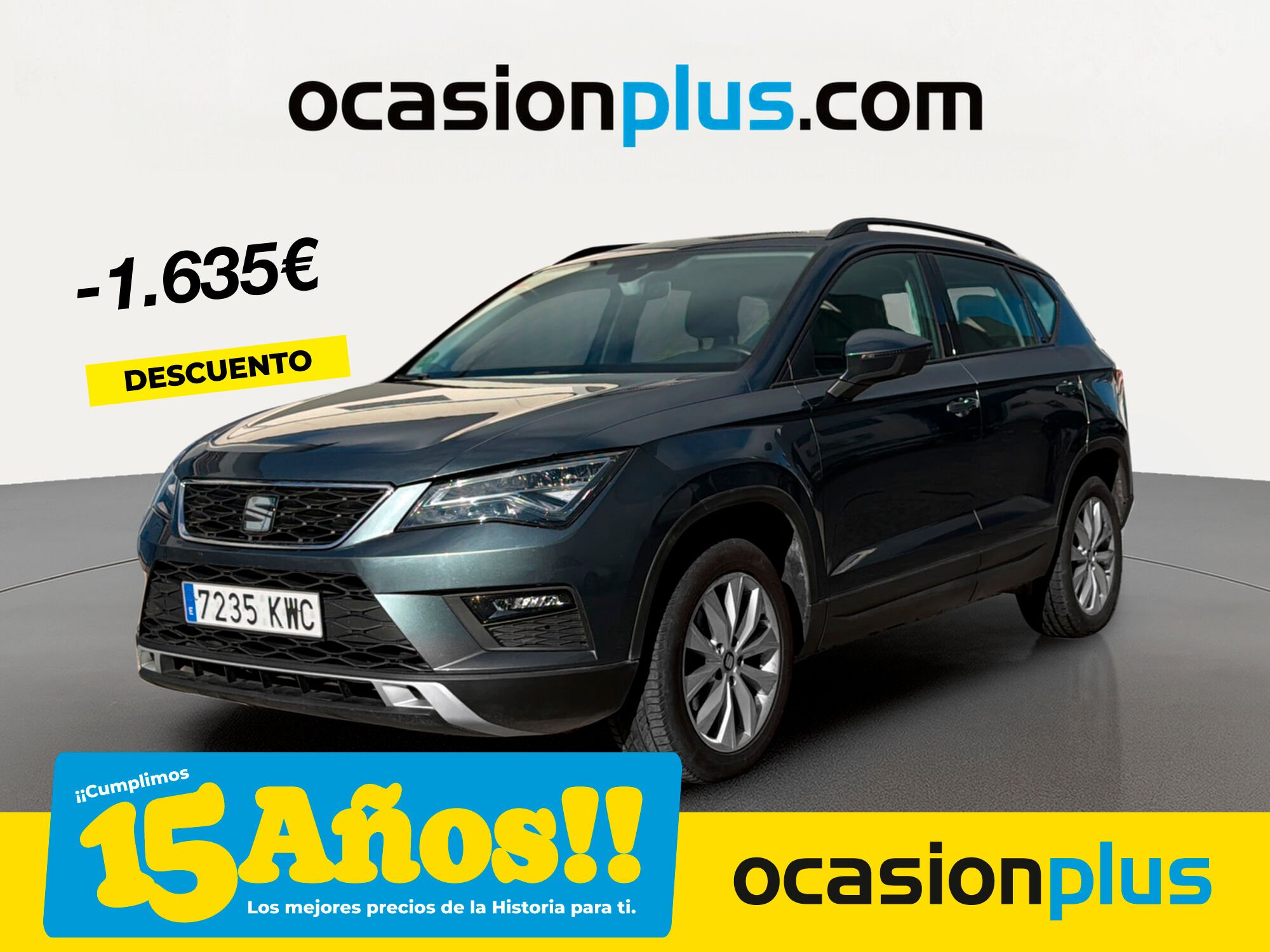SEAT Ateca (1.6 TDI Style Plus Nav Eco 85 kW (115 CV)) en Madrid