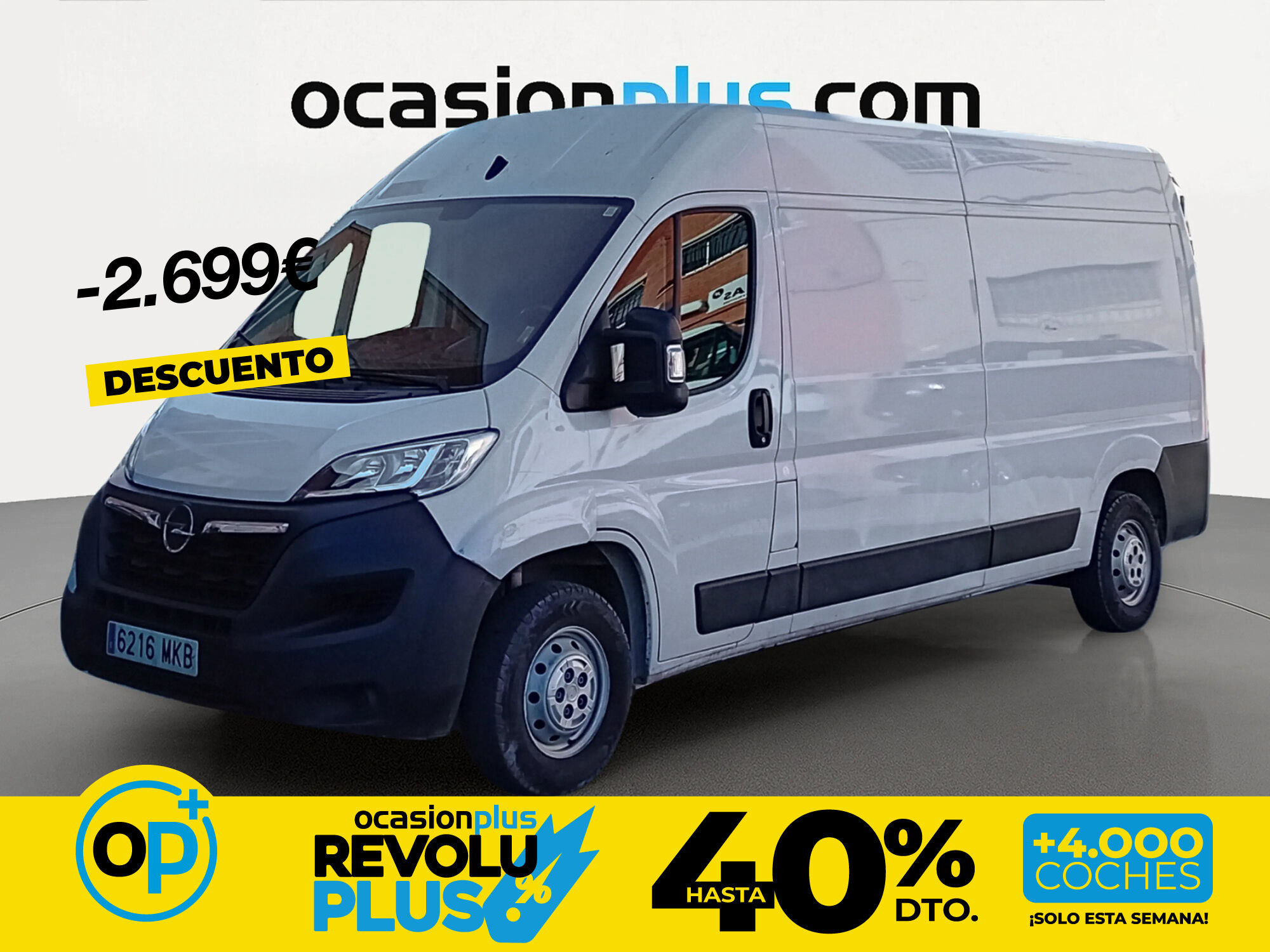 Foto del OPEL Movano Fg. 2.2 BlueHDI Base 140 L3H2 3500