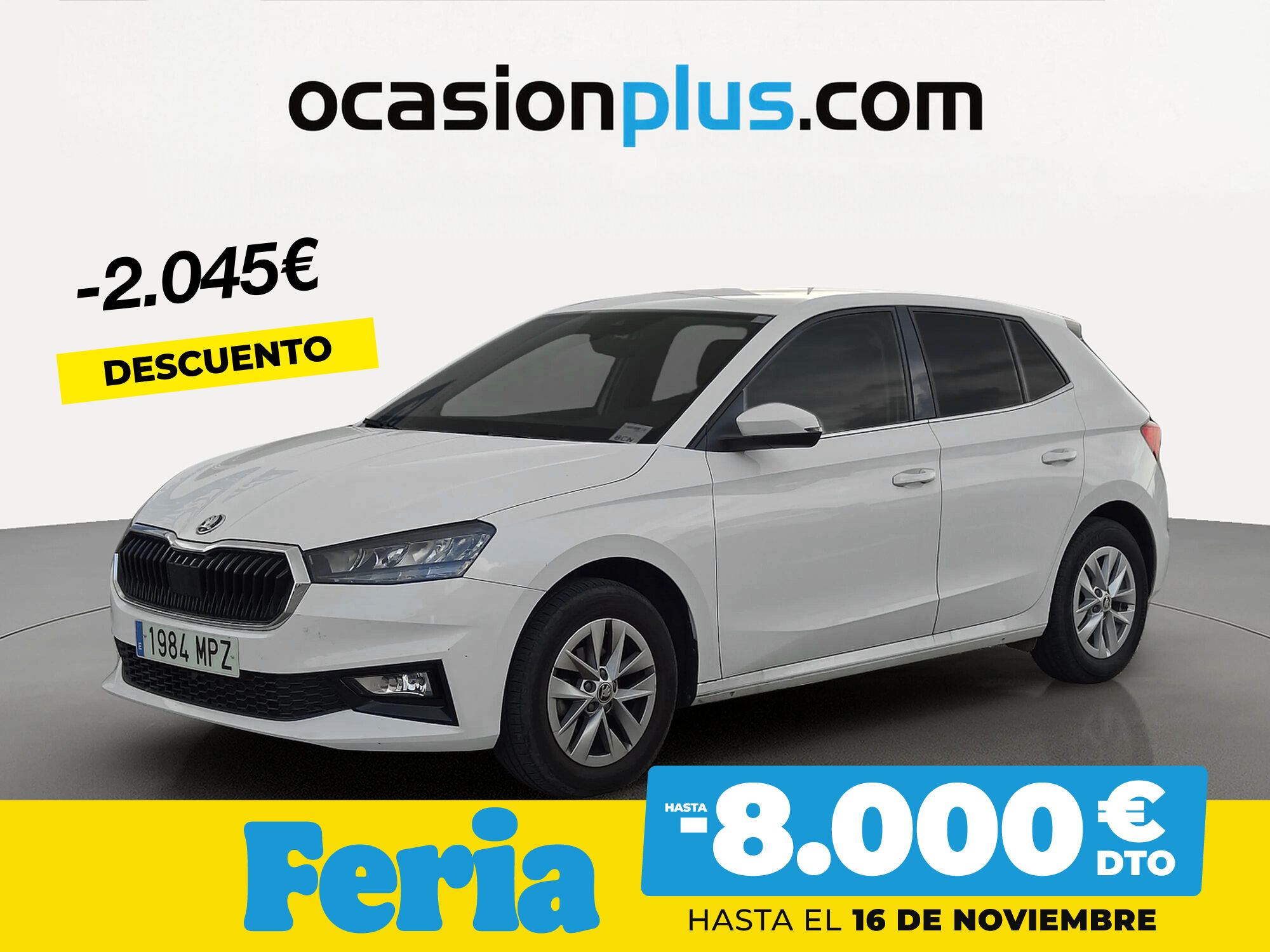 SKODA Fabia (1.0 TSI Selection 70 kW (95 CV)) en Madrid