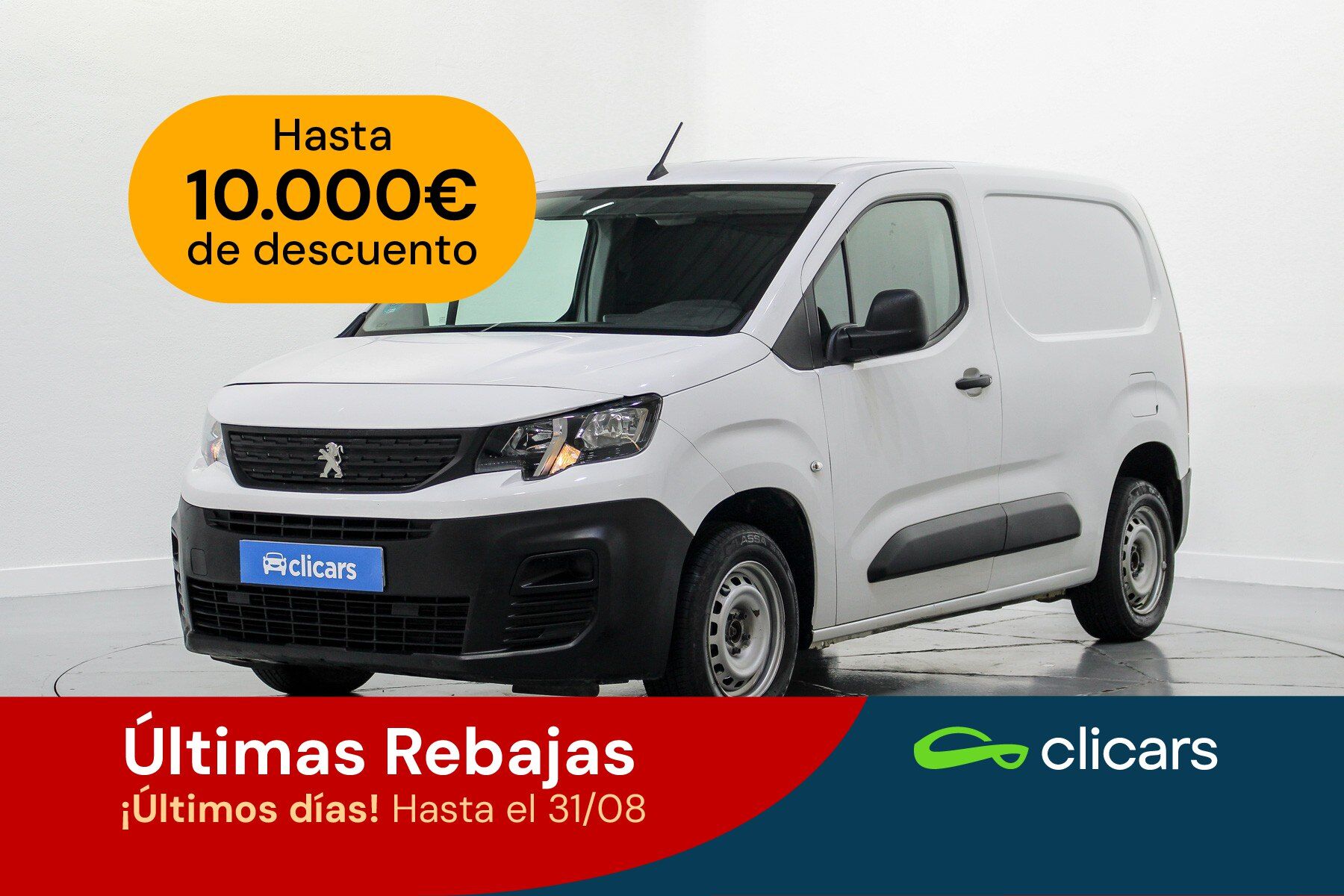PEUGEOT Partner (Partner 1.5BlueHDI S&S Pro Standard 600kg 100) en Madrid