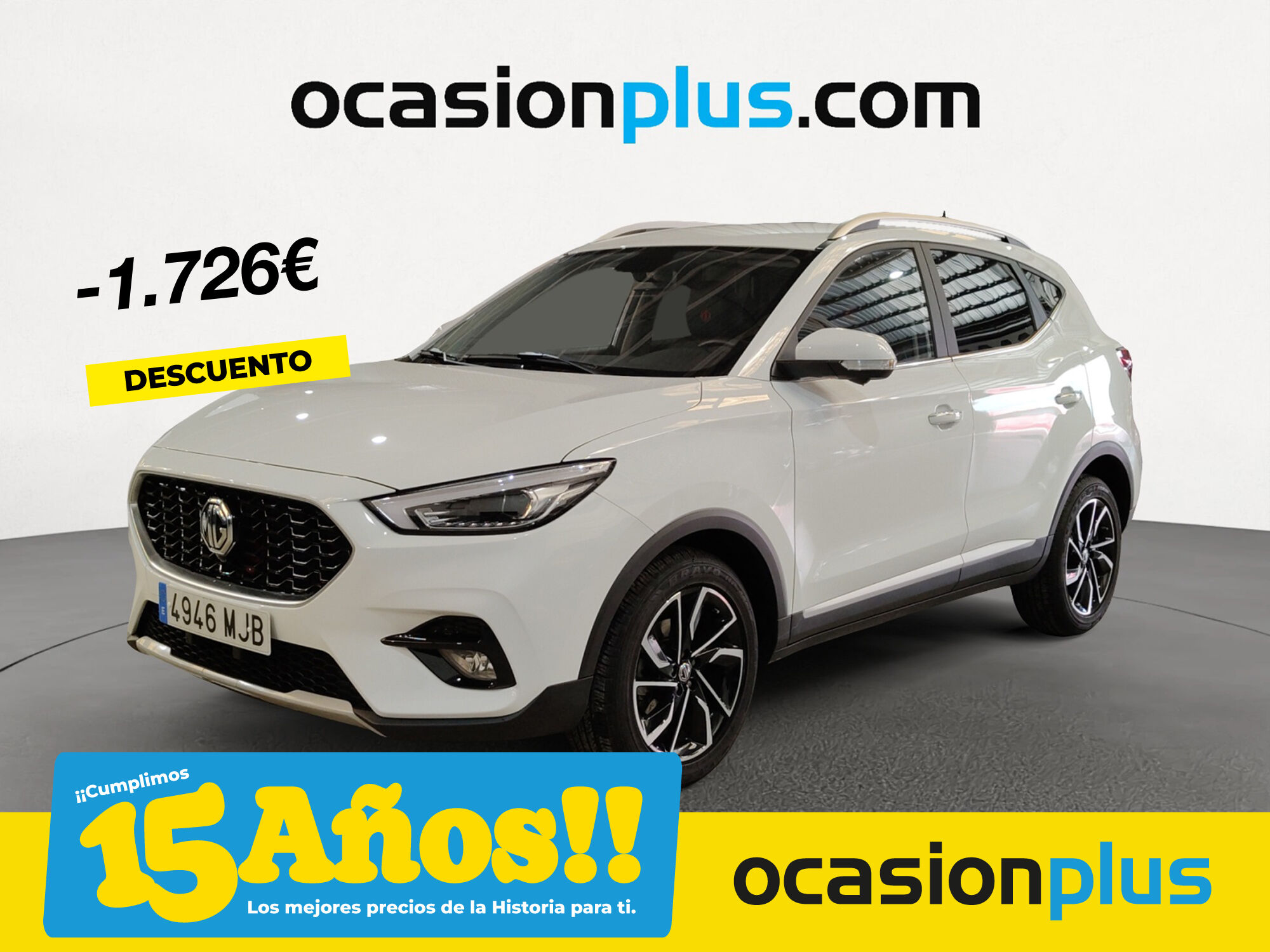 MG ZS (1.5 Luxury 78 kW (106 CV)) en Madrid