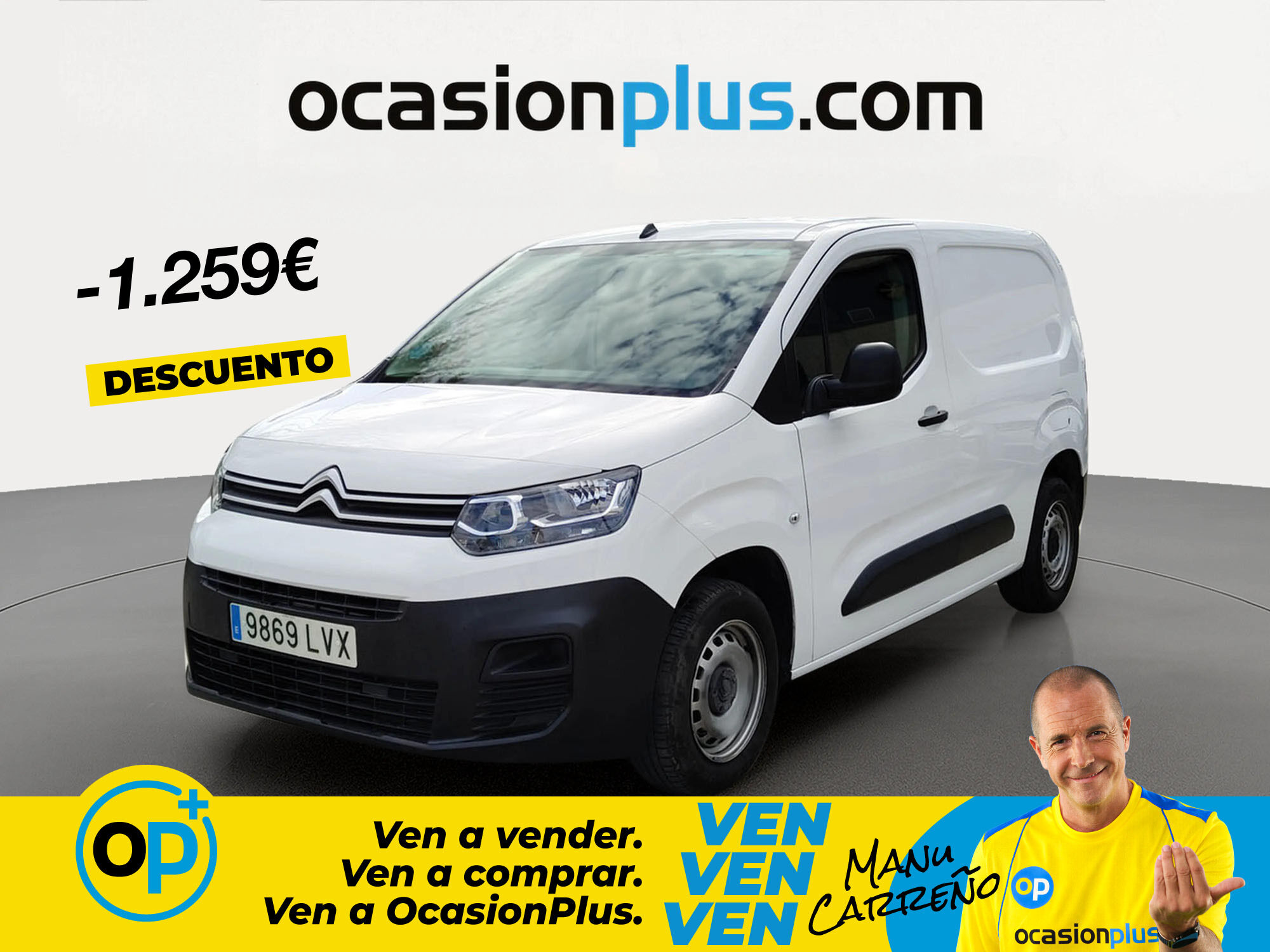Foto del CITROEN Berlingo Van BlueHDi S&S Talla M Control 100