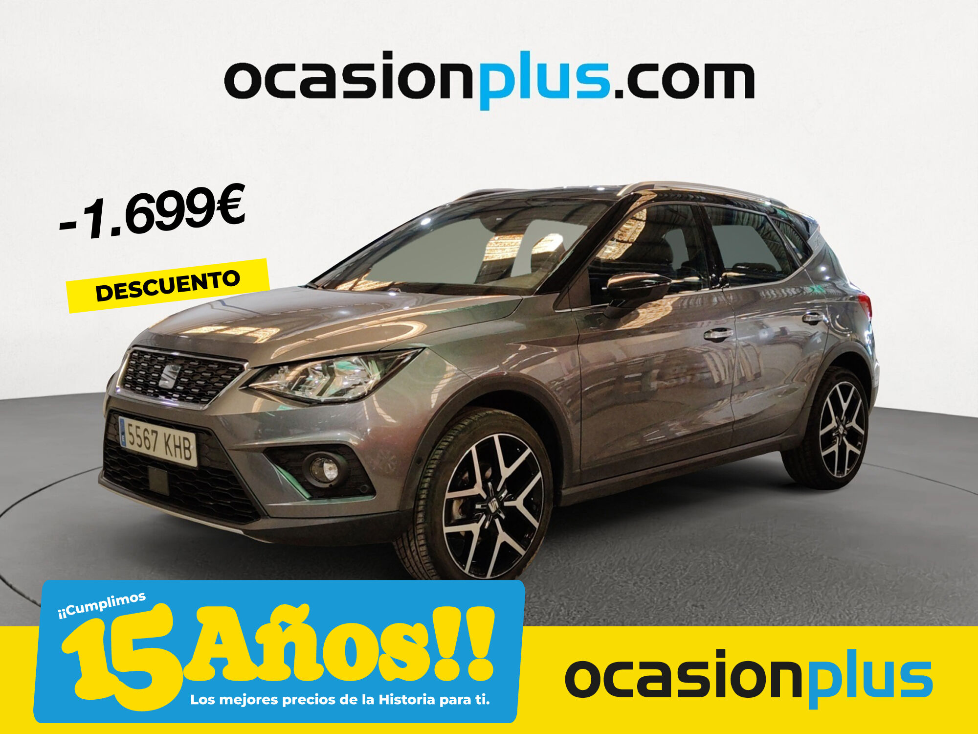 SEAT Arona (1.0 TSI Ecomotive S&S Xcellence 70 kW (95 CV)) en Madrid
