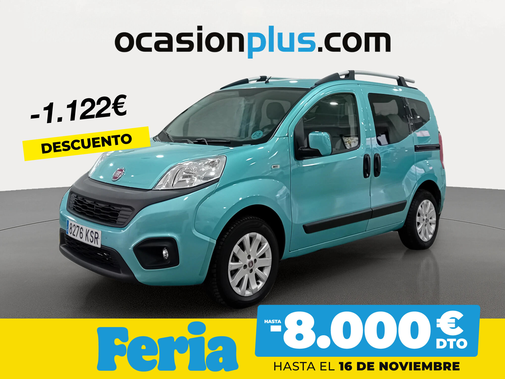 FIAT Qubo (1.4 Lounge 57 kW (77 CV)) en Madrid