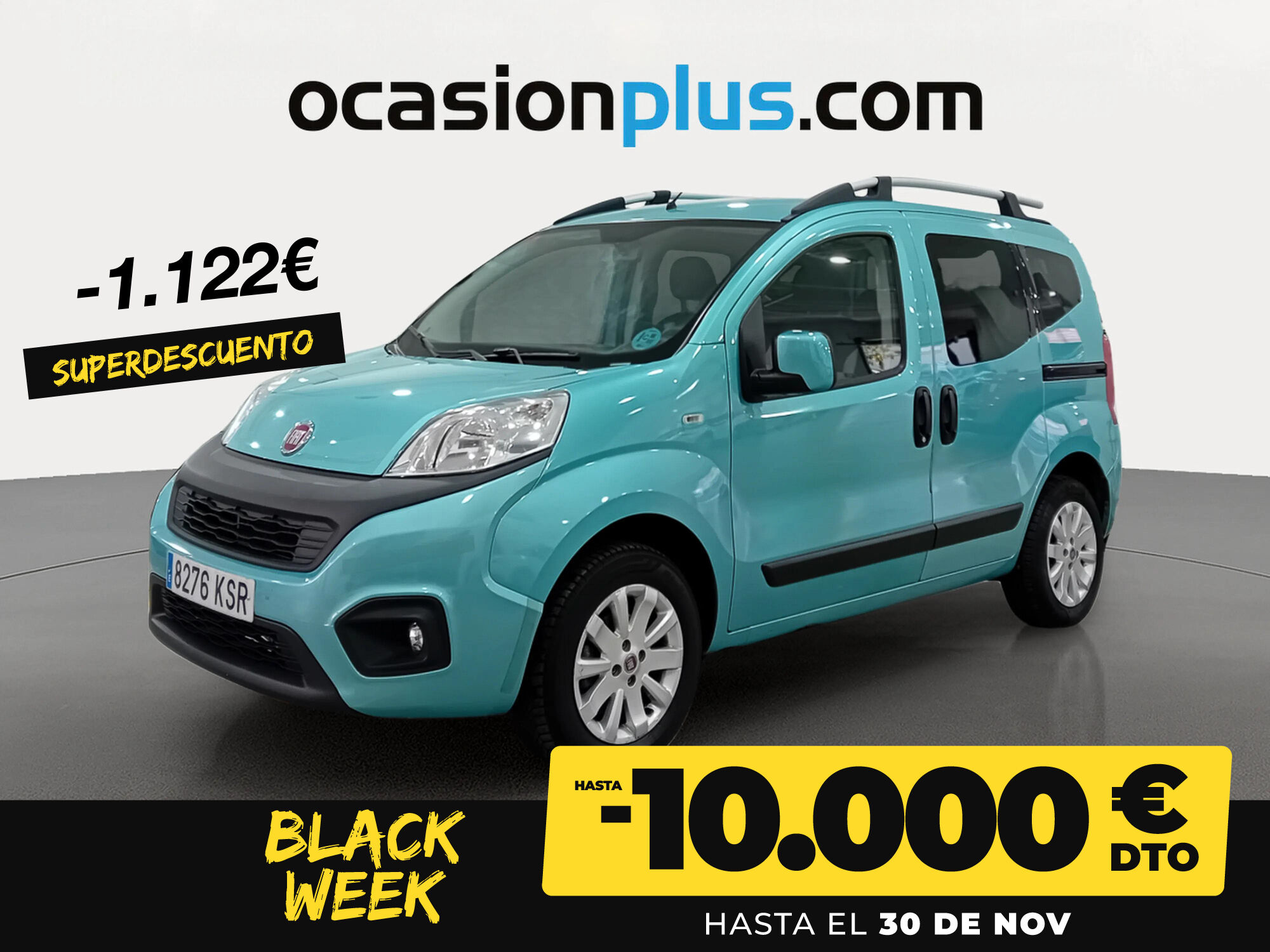 FIAT Qubo (1.4 Lounge 57 kW (77 CV)) en Madrid