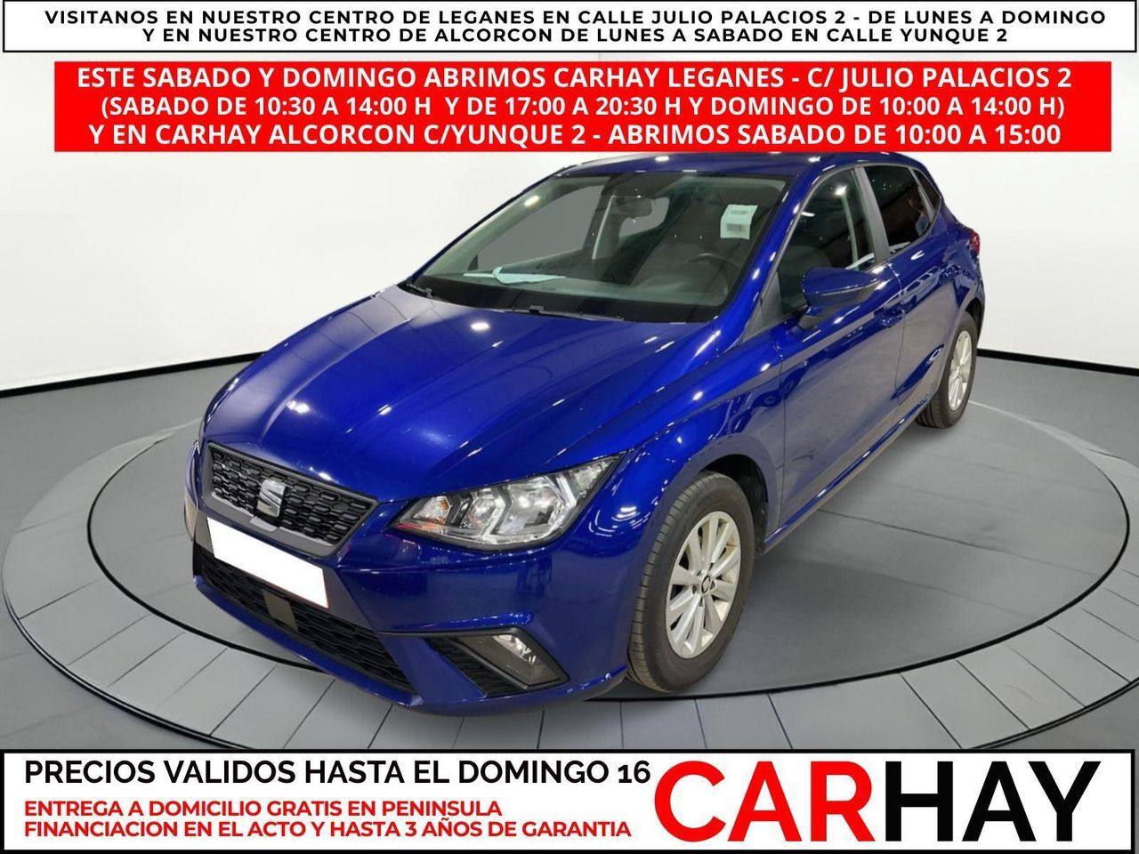 SEAT Ibiza (1.0 MPI 59KW S-S MOVE) en Madrid