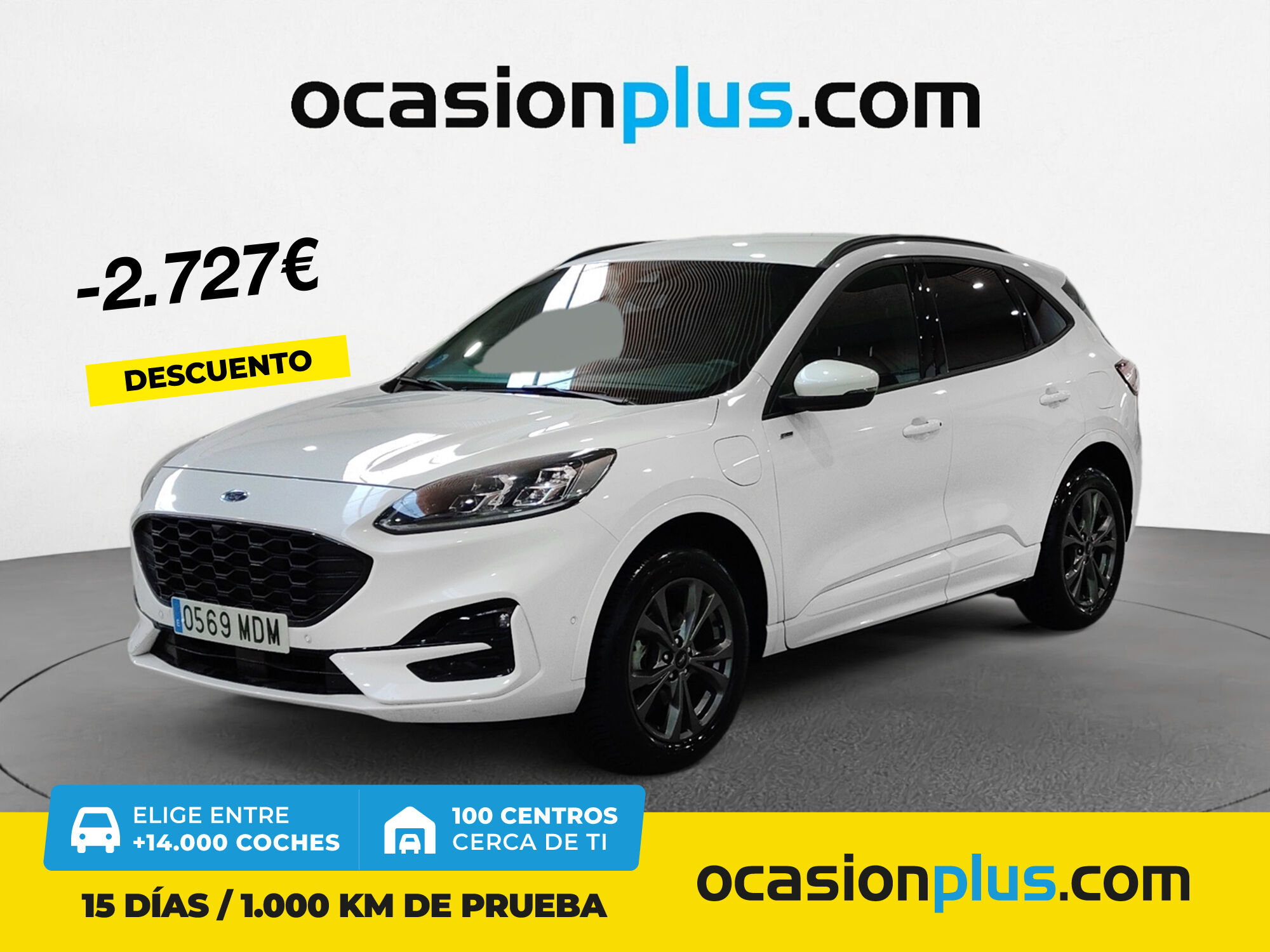 FORD Kuga (2.5 Duratec PHEV ST-Line Auto 165 kW (225 CV)) en Madrid