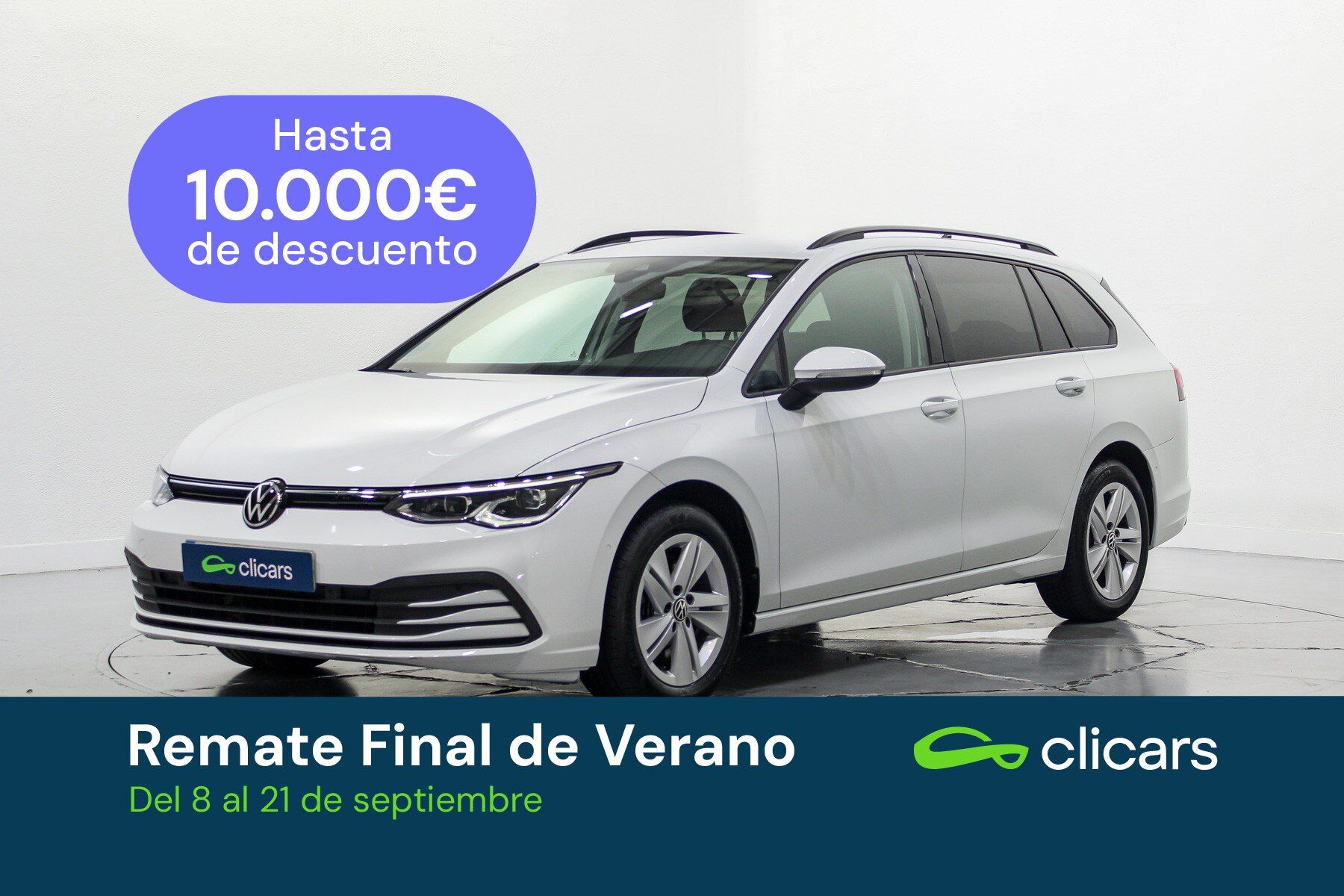 VOLKSWAGEN Golf (Golf Variant 2.0TDI Life 85kW) en Madrid