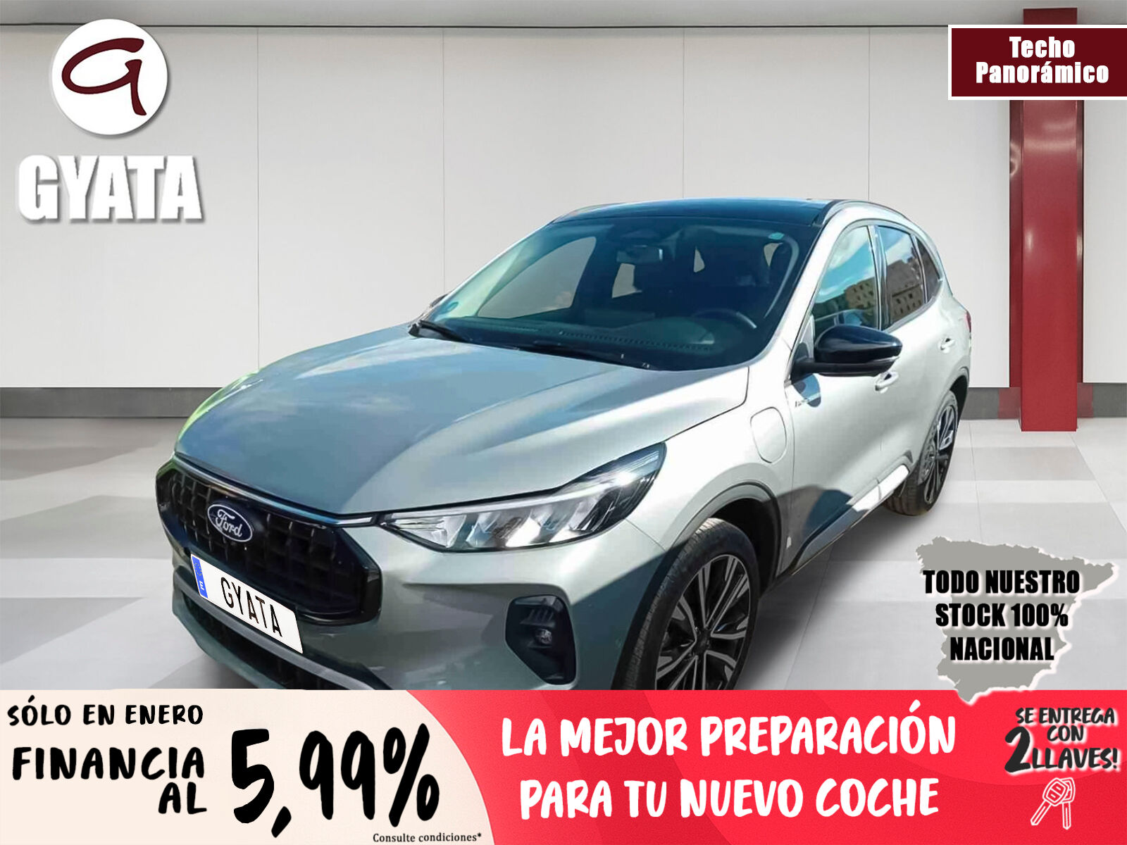 FORD Kuga (2.5 Duratec PHEV Active X 178 kW (243 CV)) en Madrid