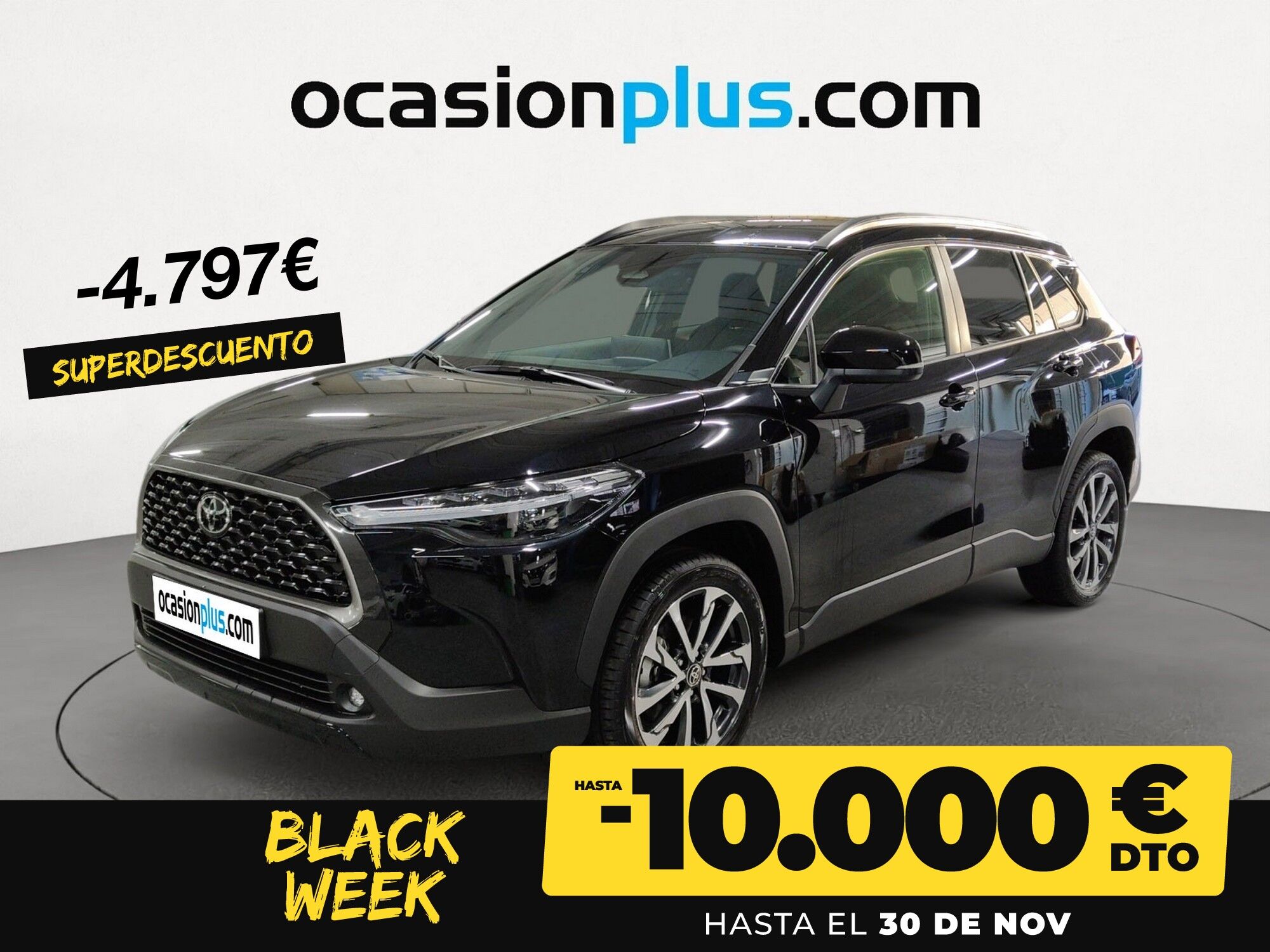 TOYOTA Corolla Cross (1.8 Híbrido Style Auto 103 kW (140 CV)) en Madrid