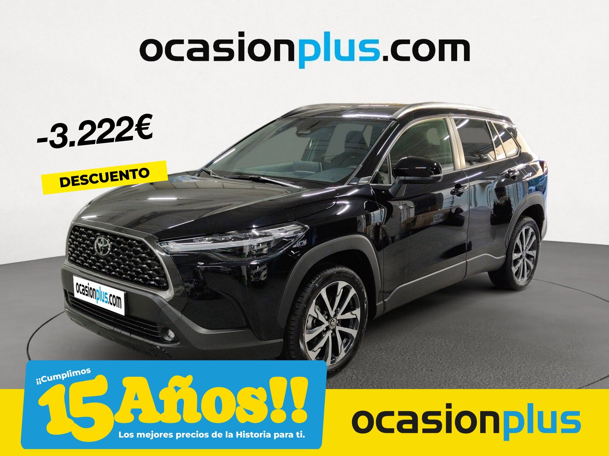 TOYOTA Corolla Cross (1.8 Híbrido Style Auto 103 kW (140 CV)) en Madrid