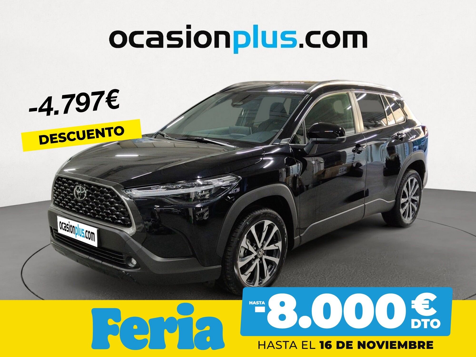 TOYOTA Corolla Cross (1.8 Híbrido Style Auto 103 kW (140 CV)) en Madrid