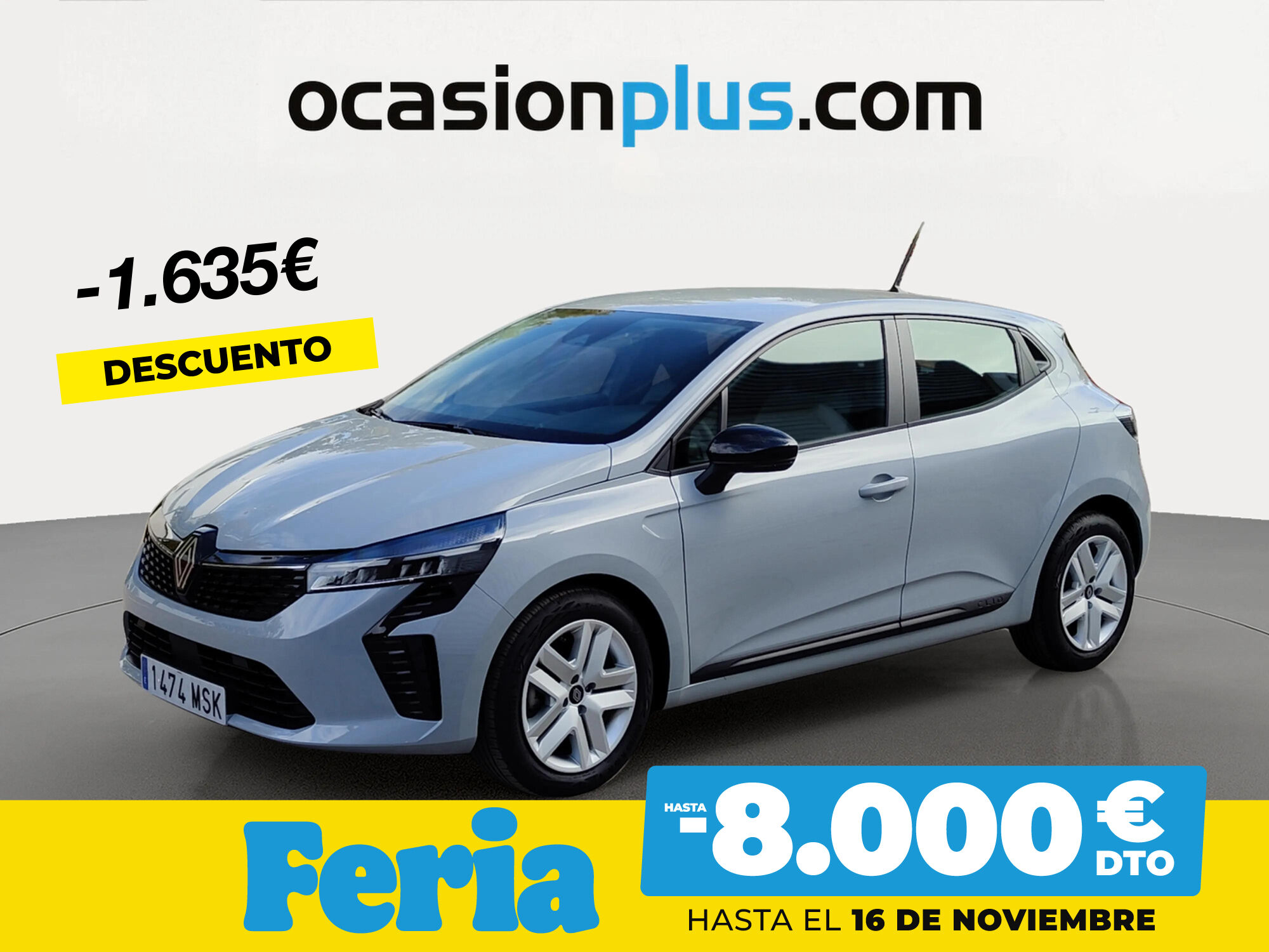 RENAULT Clio (Evolution TCe 66 kW (90 CV)) en Madrid