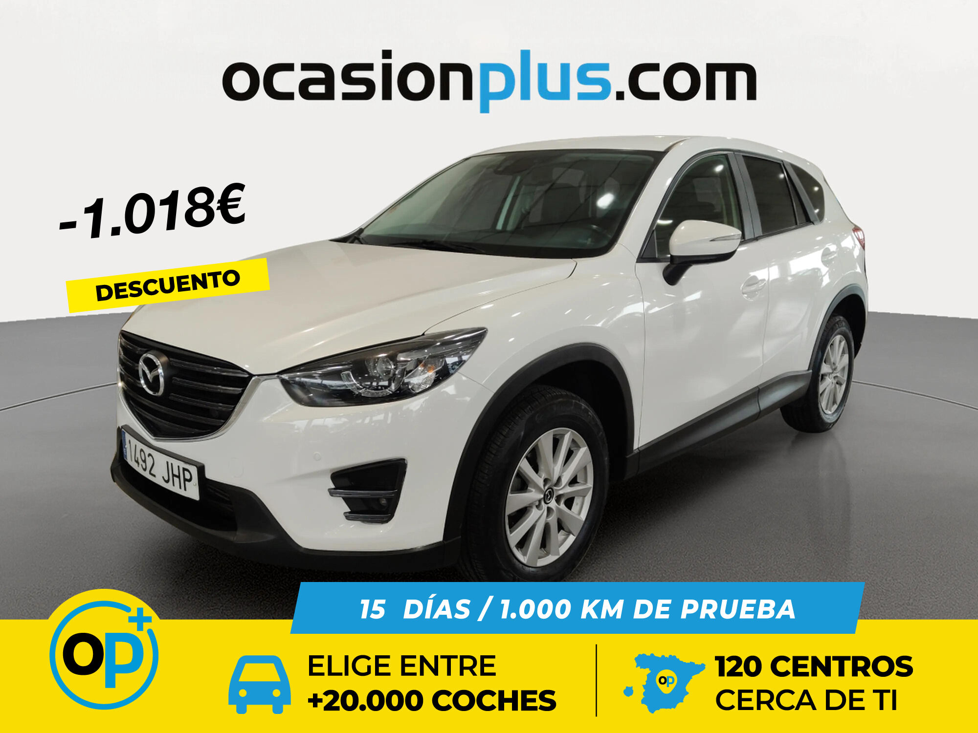 MAZDA CX-5 (2.2 DE Style+Navi 2WD 110 kW (150 CV)) en Madrid