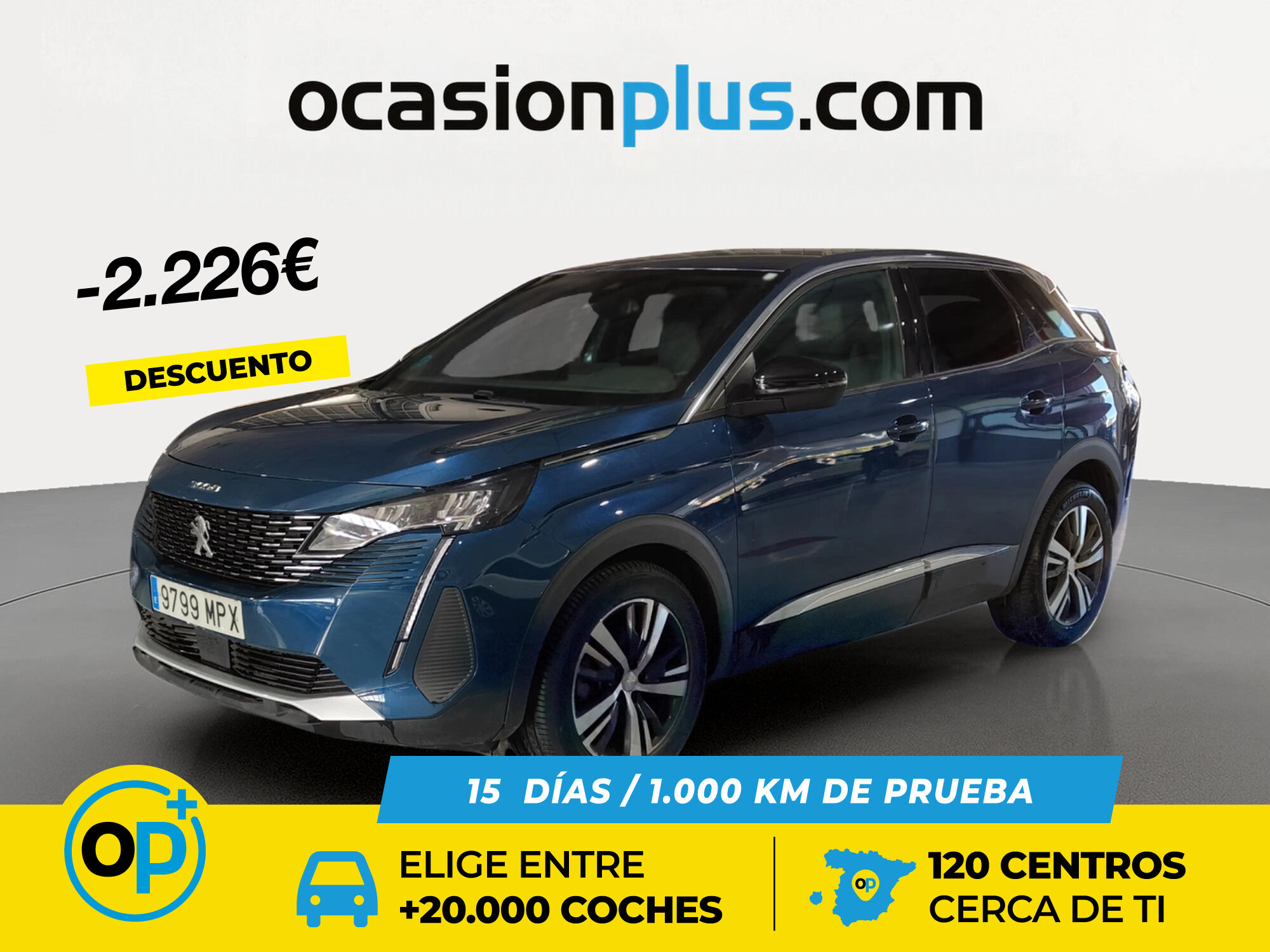 PEUGEOT 3008 (PureTech 130 S&S Allure Pack 96 kW (130 CV)) en Madrid