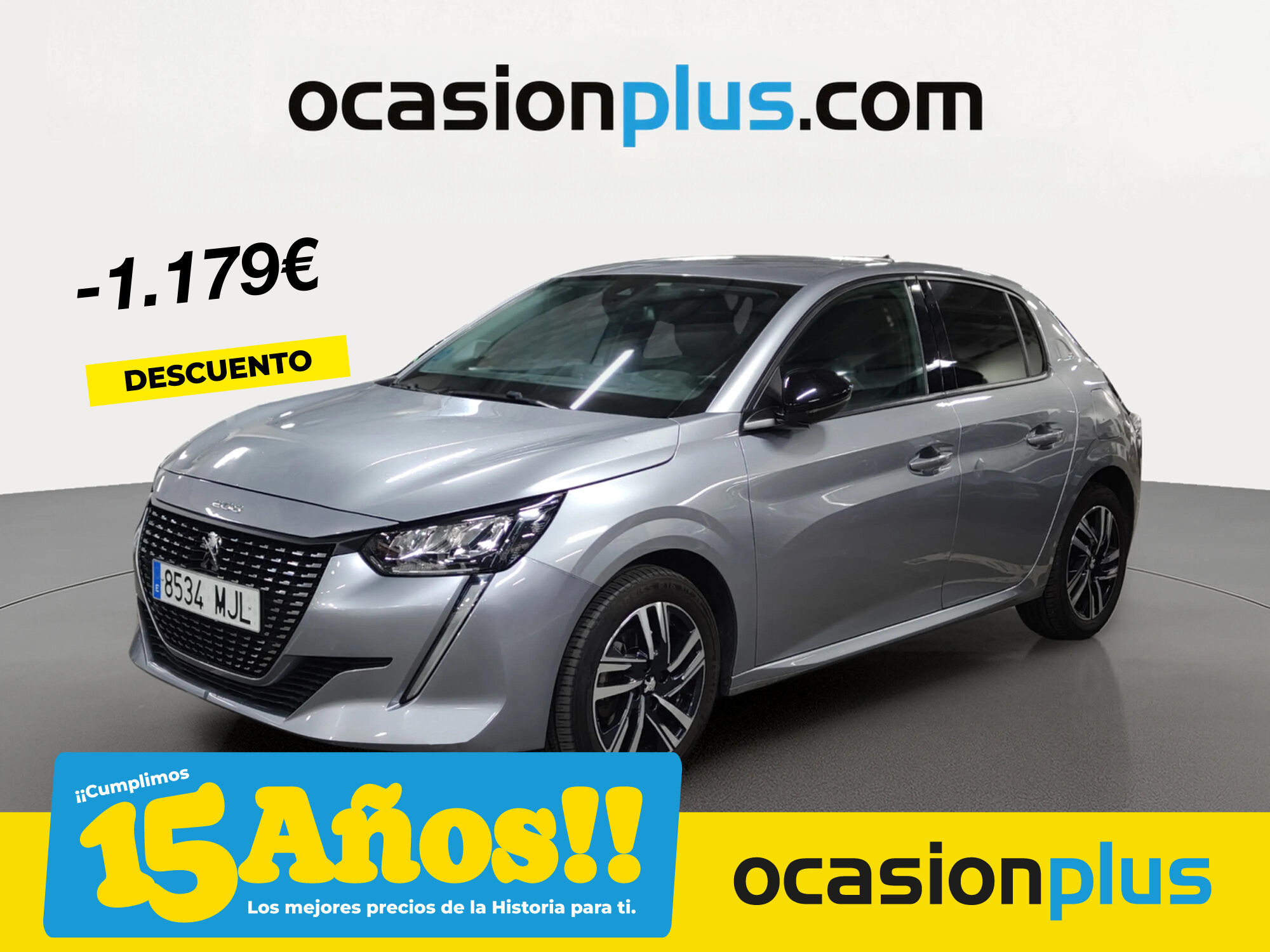 PEUGEOT 208 (PureTech 100 Allure 75 kW (100 CV)) en Madrid
