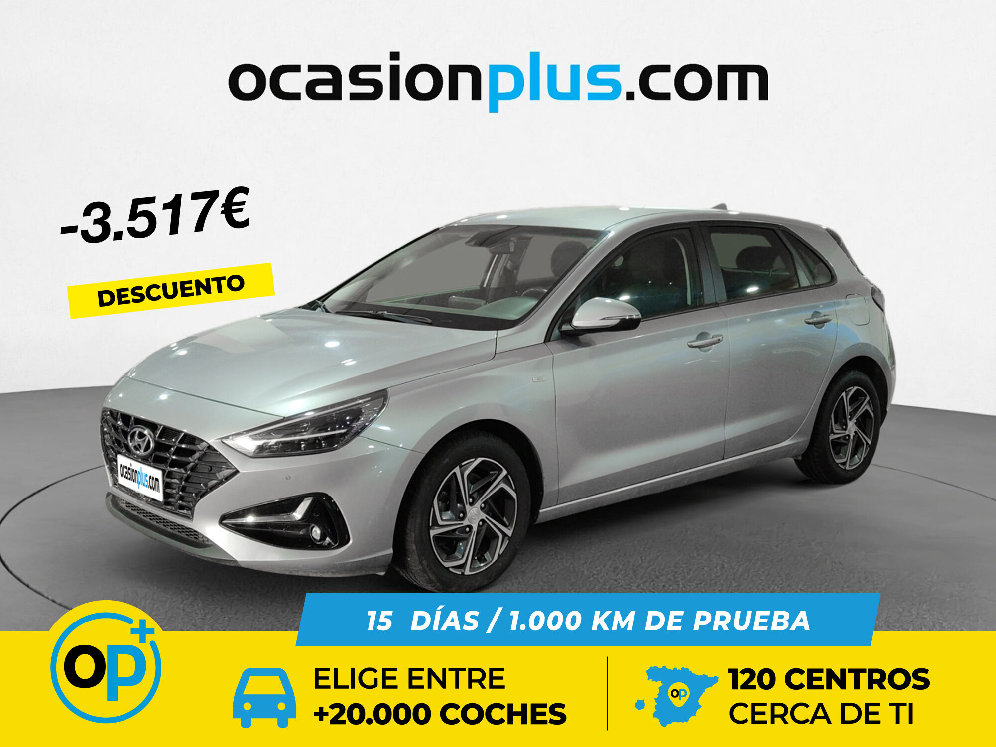 HYUNDAI i30 (1.0 TGDI 48V Tecno 88 kW (120 CV)) en Madrid