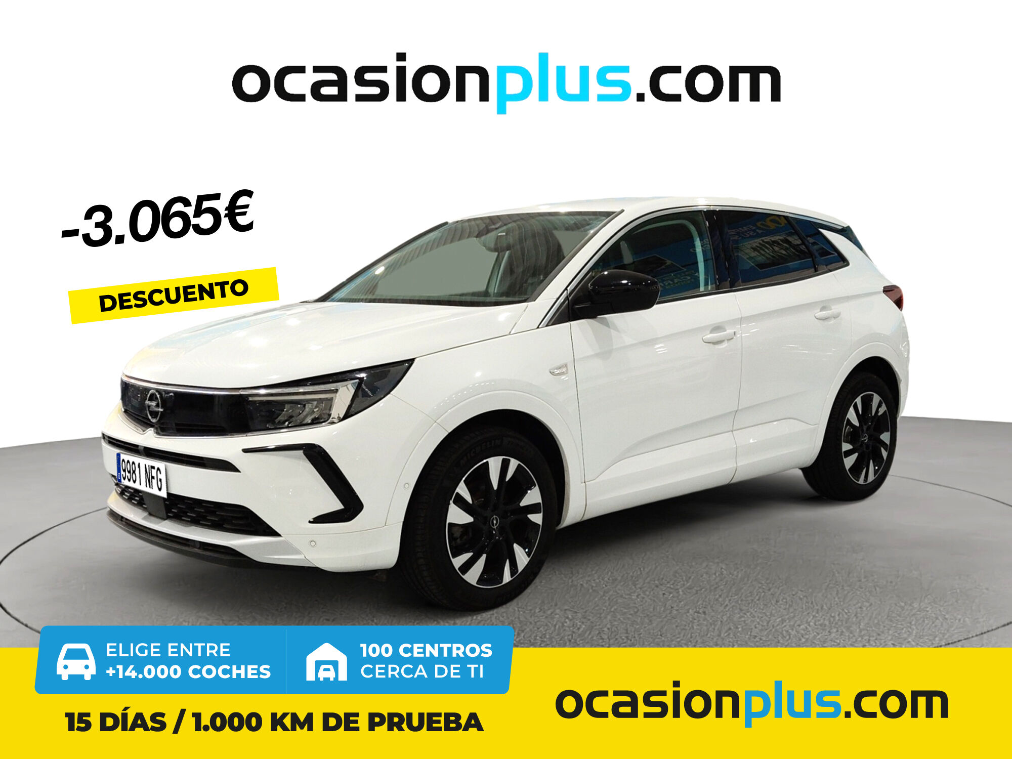 OPEL Grandland (1.2 Turbo S&S GS Auto 96 kW (130 CV)) en Madrid