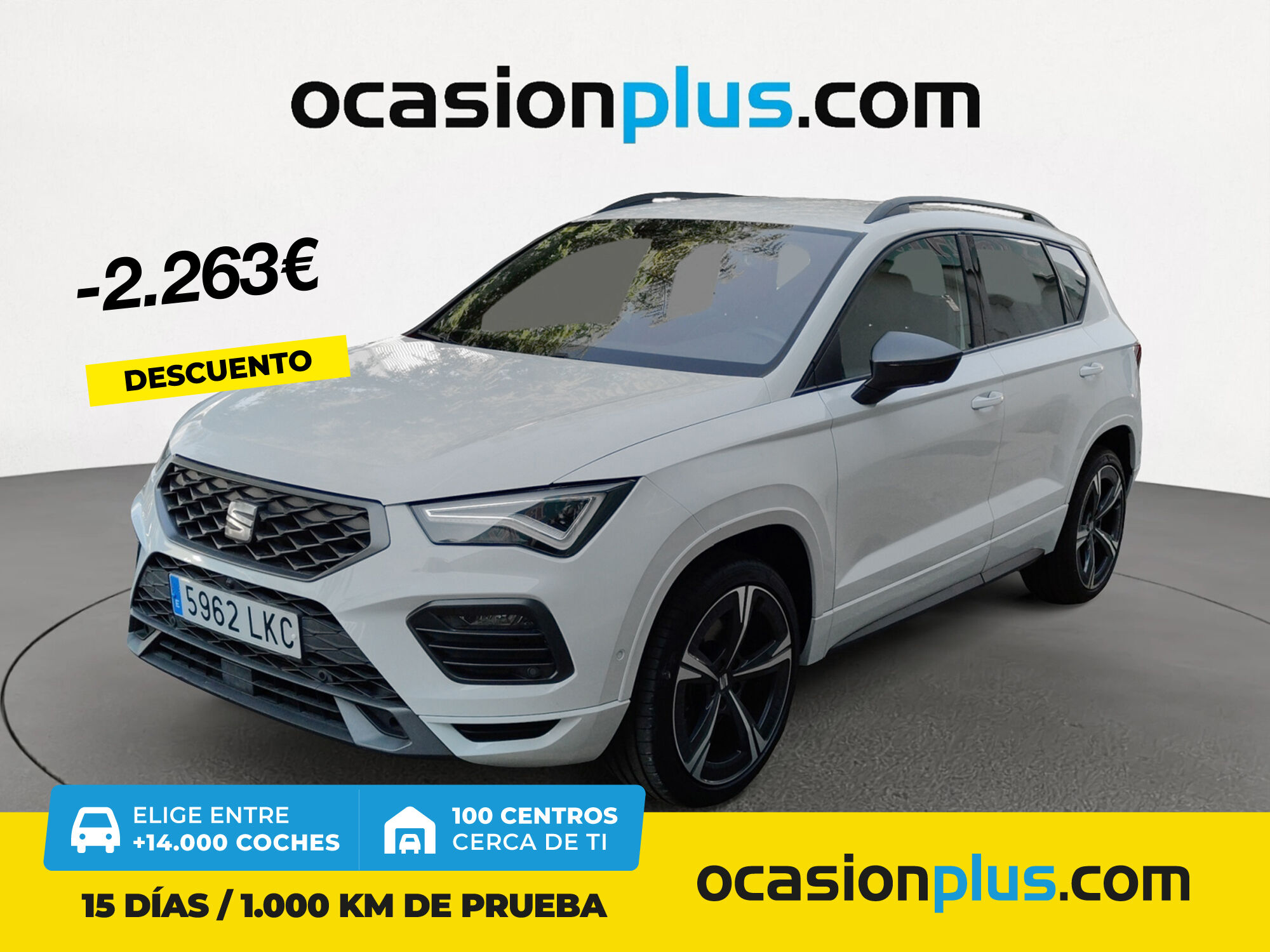 SEAT Ateca (1.5 TSI S&S FR Go DSG 110 kW (150 CV)) en Madrid