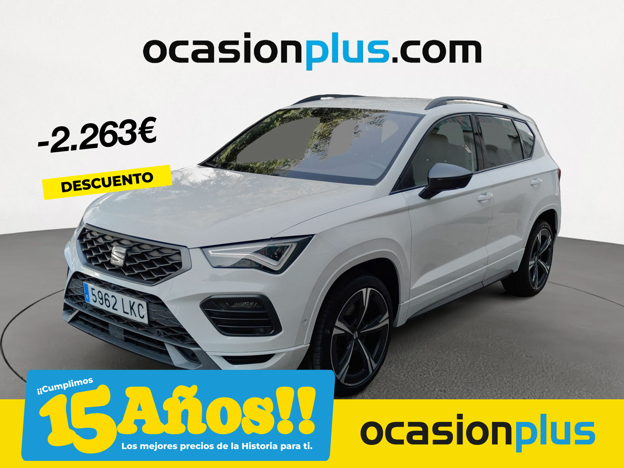 SEAT Ateca (1.5 TSI S&S FR Go DSG 110 kW (150 CV)) en Madrid