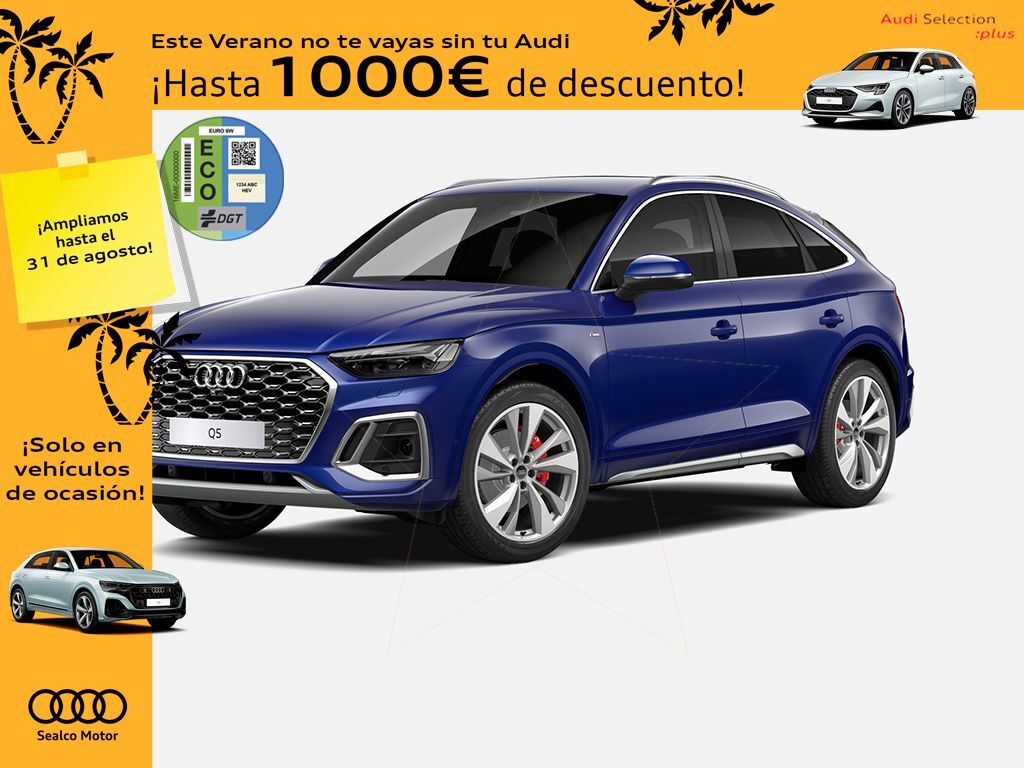 AUDI Q5 (Sportback 40 TDI quattro-ultra S line S tronic 150kW) en Madrid