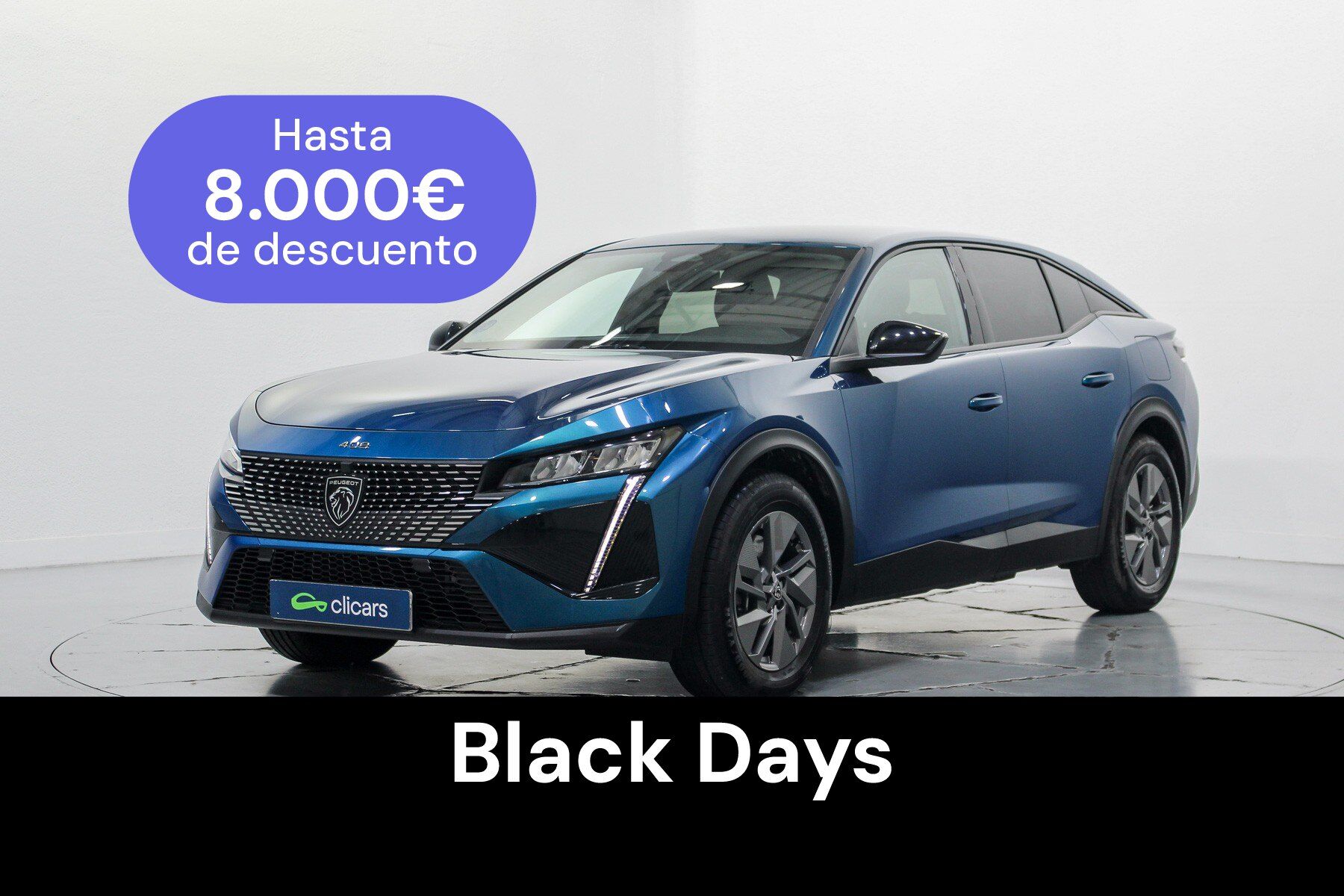 PEUGEOT 408 (408 Hybrid 180 Allure e-EAT8) en Madrid