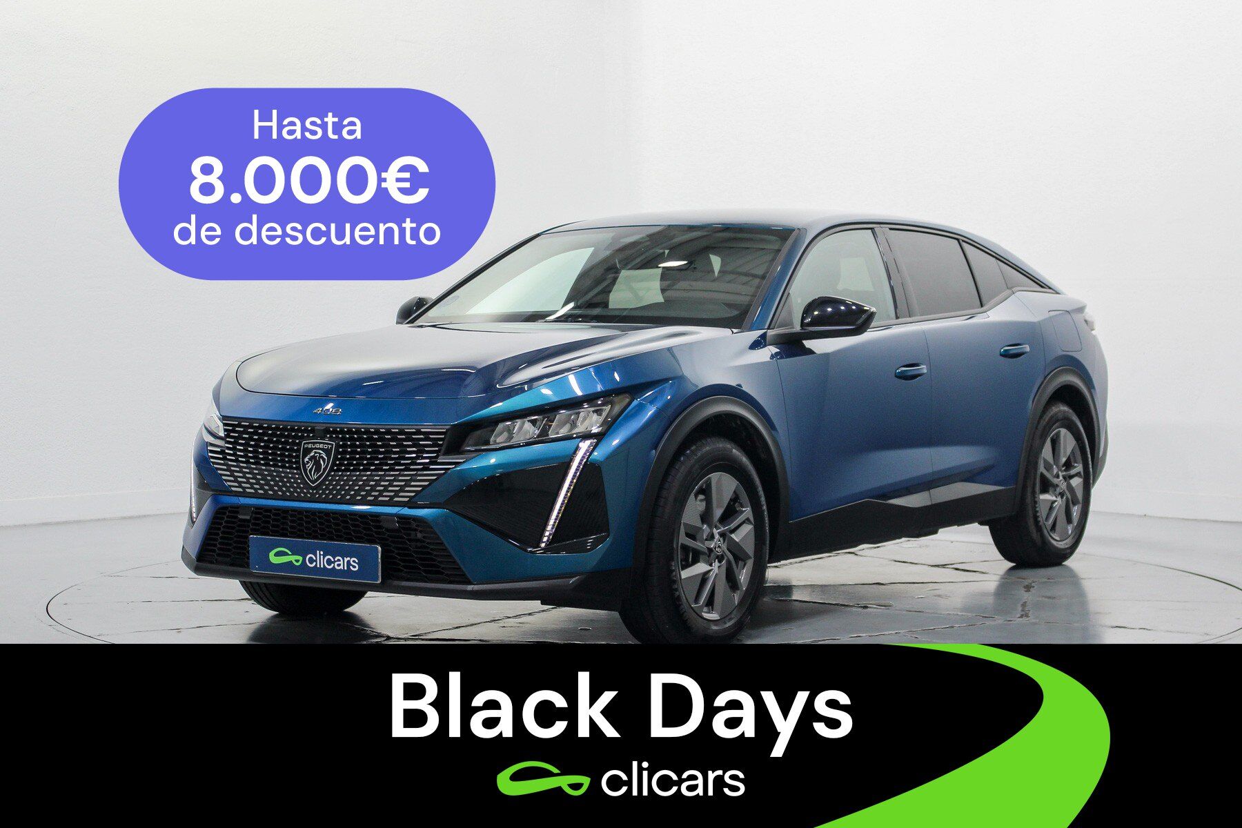 PEUGEOT 408 (408 Hybrid 180 Allure e-EAT8) en Madrid