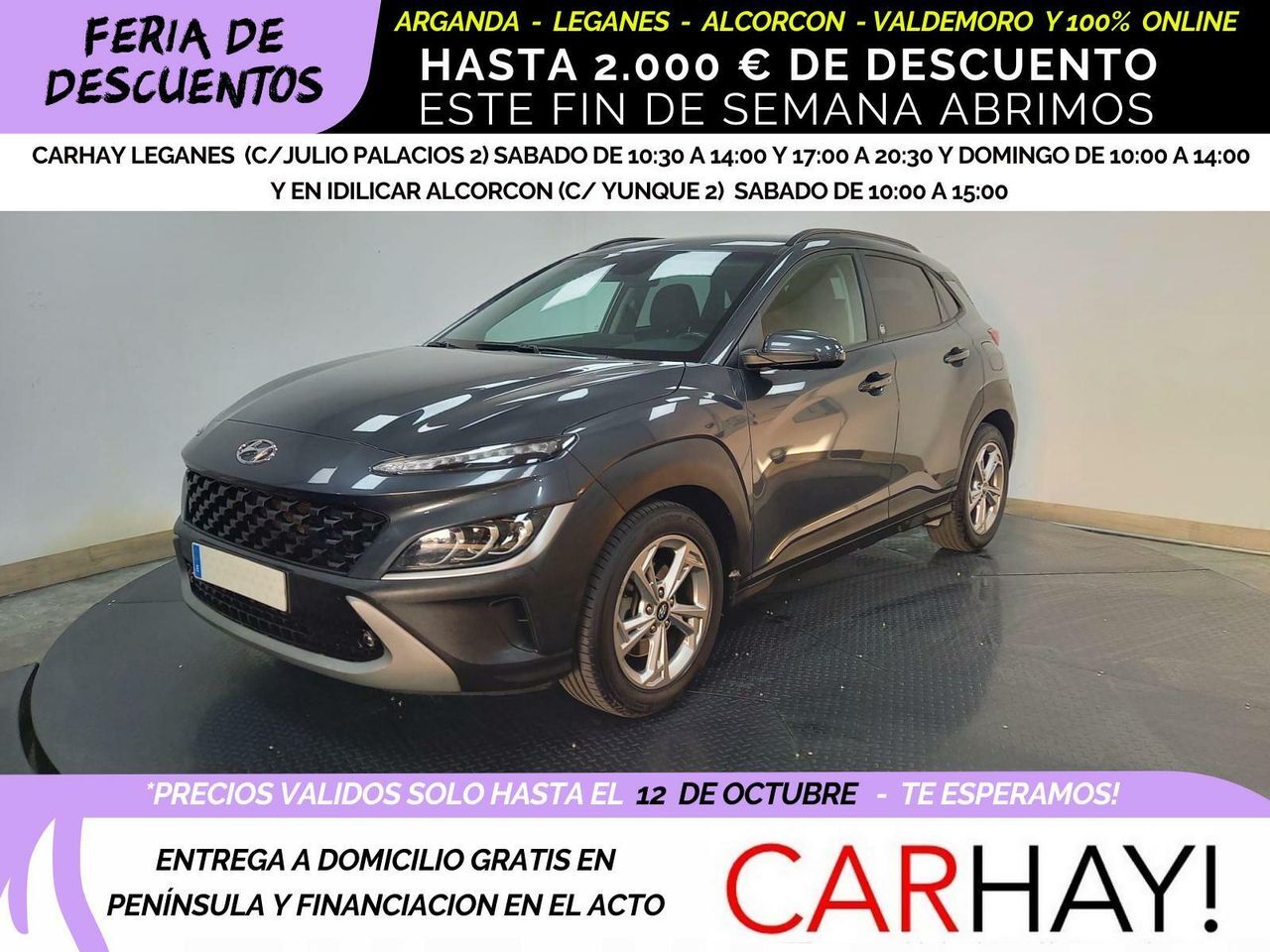 HYUNDAI Kona (1.0T-GDI EDITON 30 120CV) en Madrid