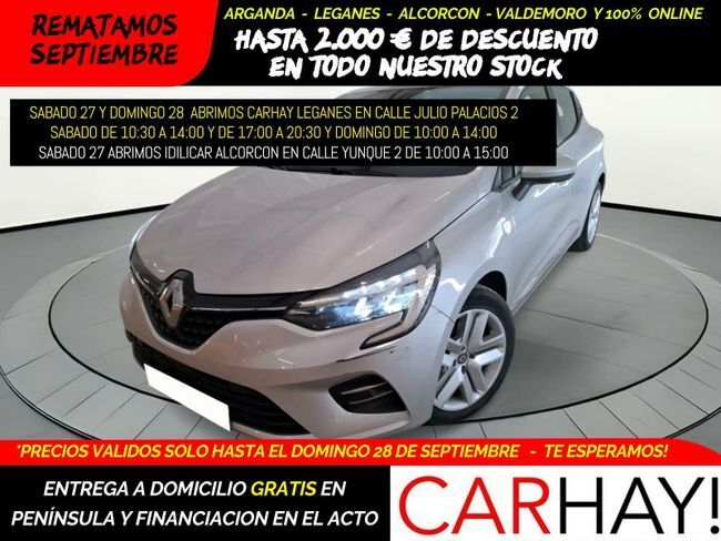 RENAULT Clio (V BUSINESS 1.6 E-TECH HYBRID 140CV BVA6) en Madrid