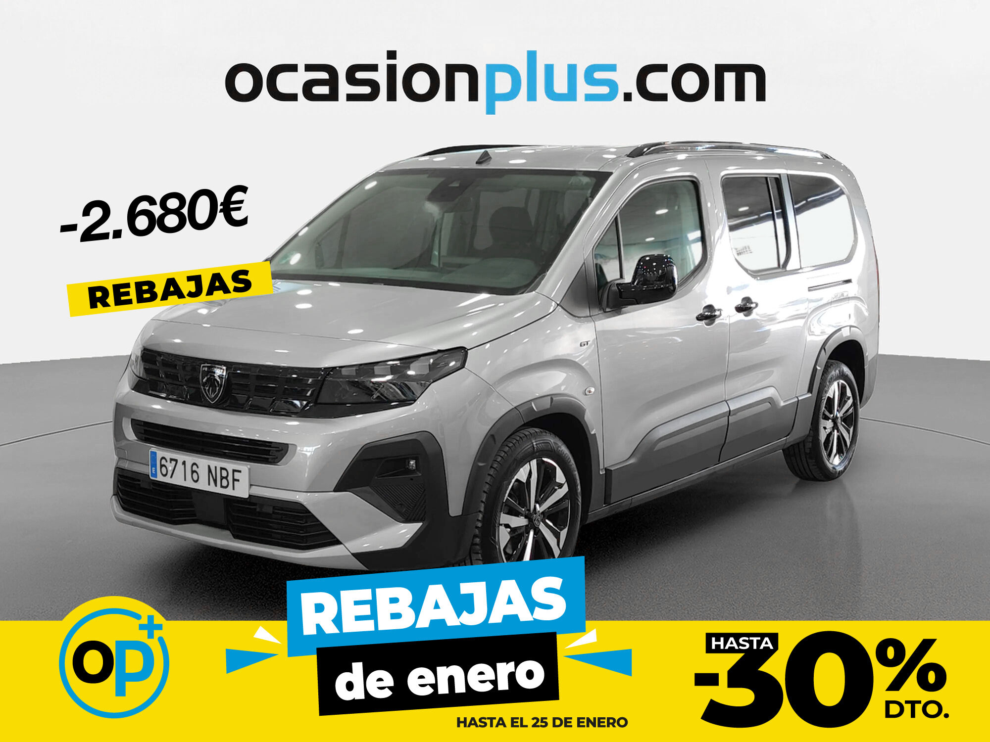 PEUGEOT Rifter (BlueHDi 130 GT Long EAT8 96 kW (130 CV)) en Madrid