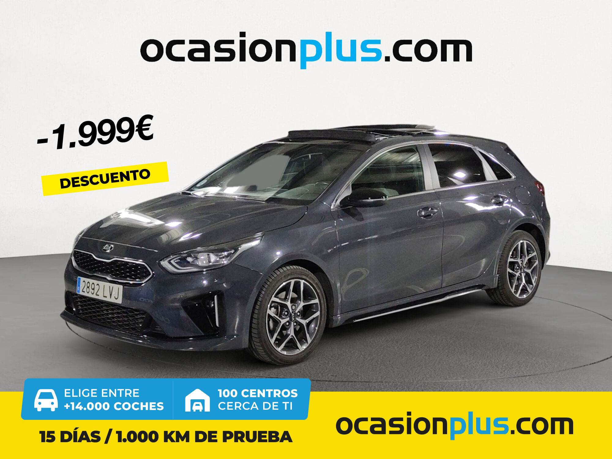 KIA Ceed (1.6 MHEV GT Line DCT 100 kW (136 CV)) en Madrid