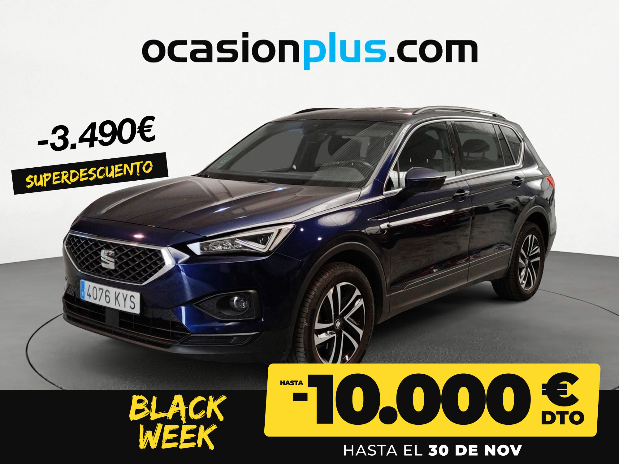 SEAT Tarraco (1.5 TSI S&S Style 110 kW (150 CV)) en Madrid