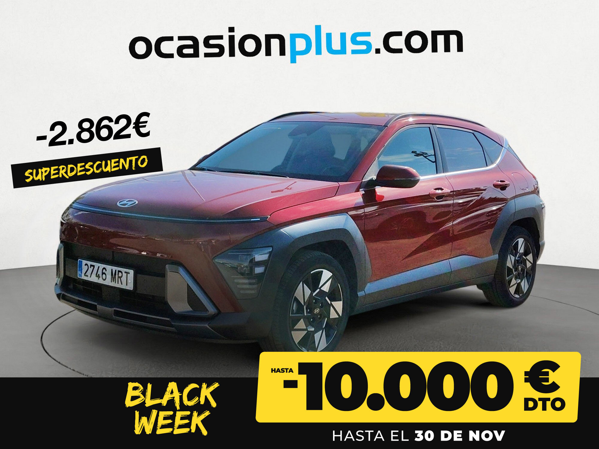 HYUNDAI Kona (1.6 GDI HEV Tecno DCT 104 kW (141 CV)) en Madrid
