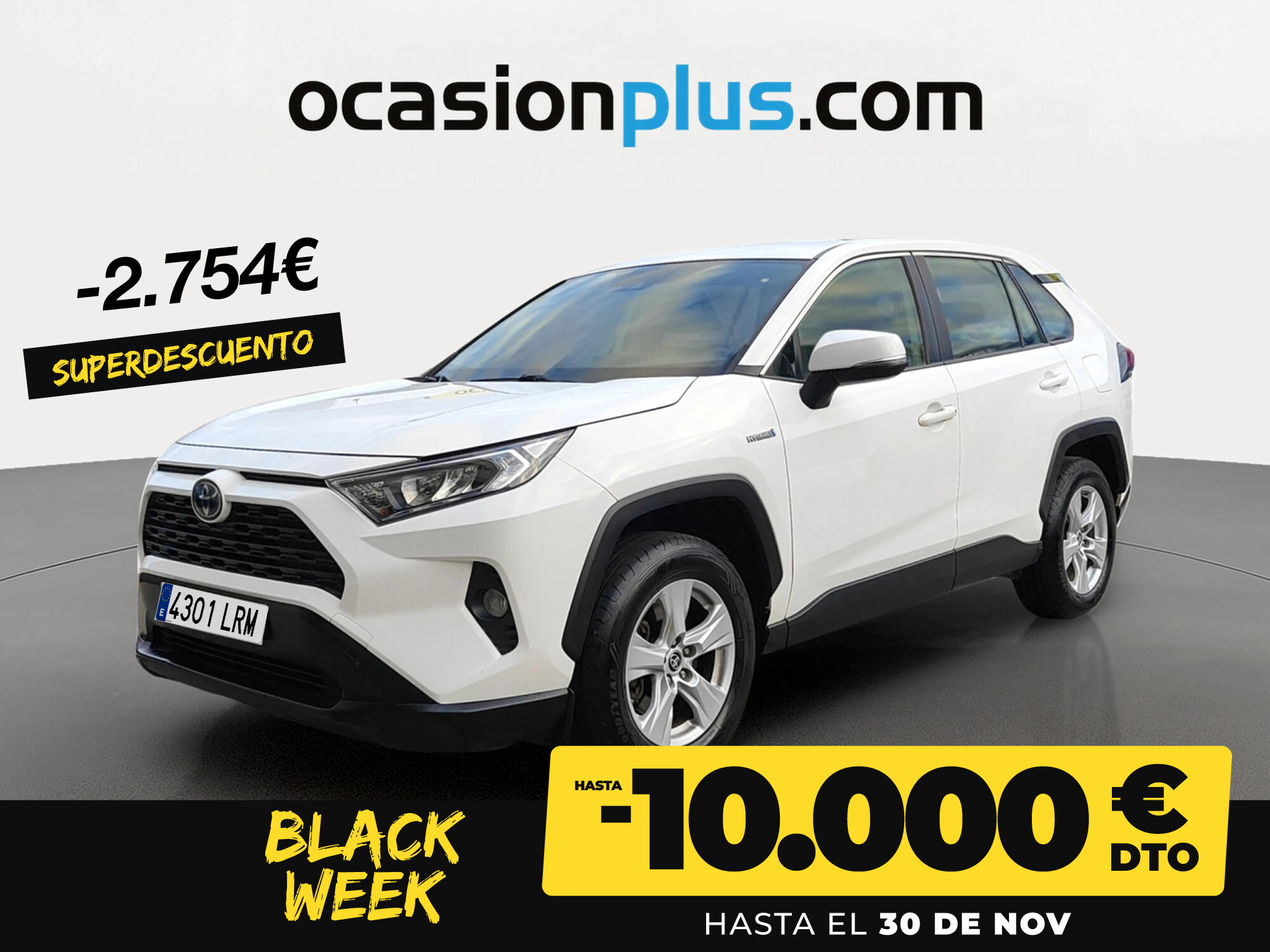 TOYOTA RAV-4 (2.5l hybrid Advance 4WD 163 kW (222 CV)) en Madrid