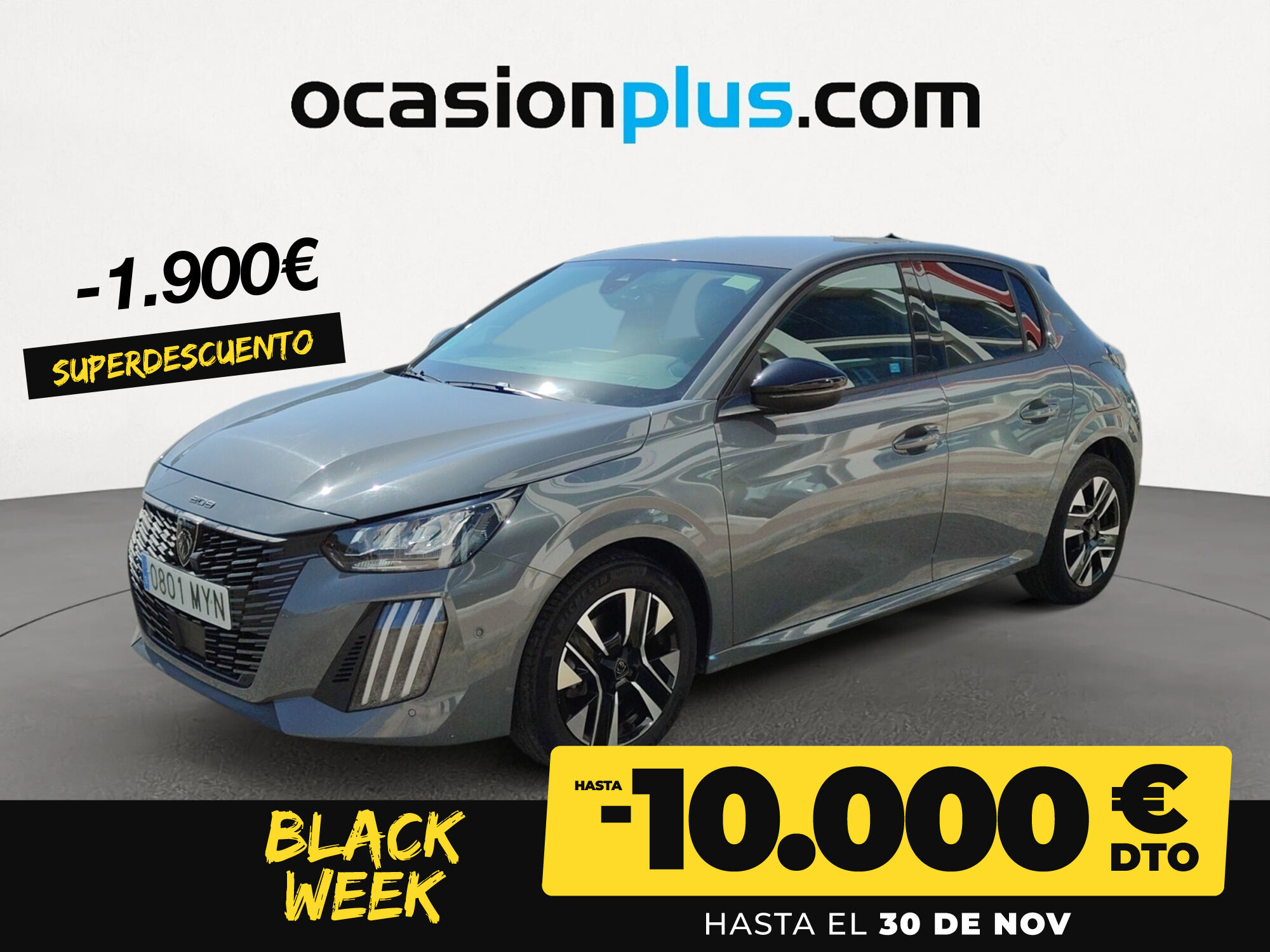 PEUGEOT 208 (PureTech 100 Allure 75 kW (100 CV)) en Madrid