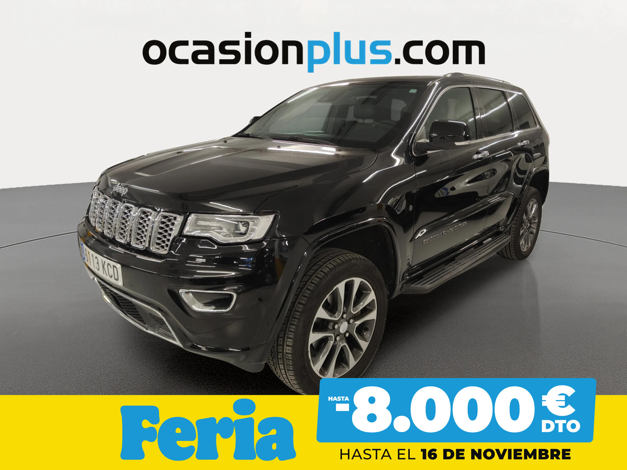 JEEP Grand Cherokee (3.0 V6 Diesel Overland 184 kW (250 CV)) en Madrid
