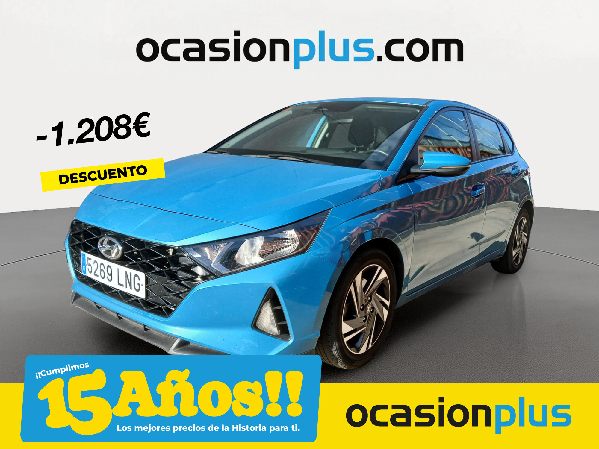 HYUNDAI i20 (1.0 TGDI Klass 74 kW (100 CV)) en Madrid