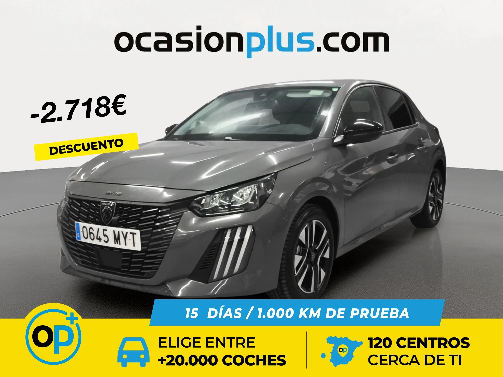 PEUGEOT 208 (Allure Hybrid eDCS6 75 kW (100 CV)) en Madrid