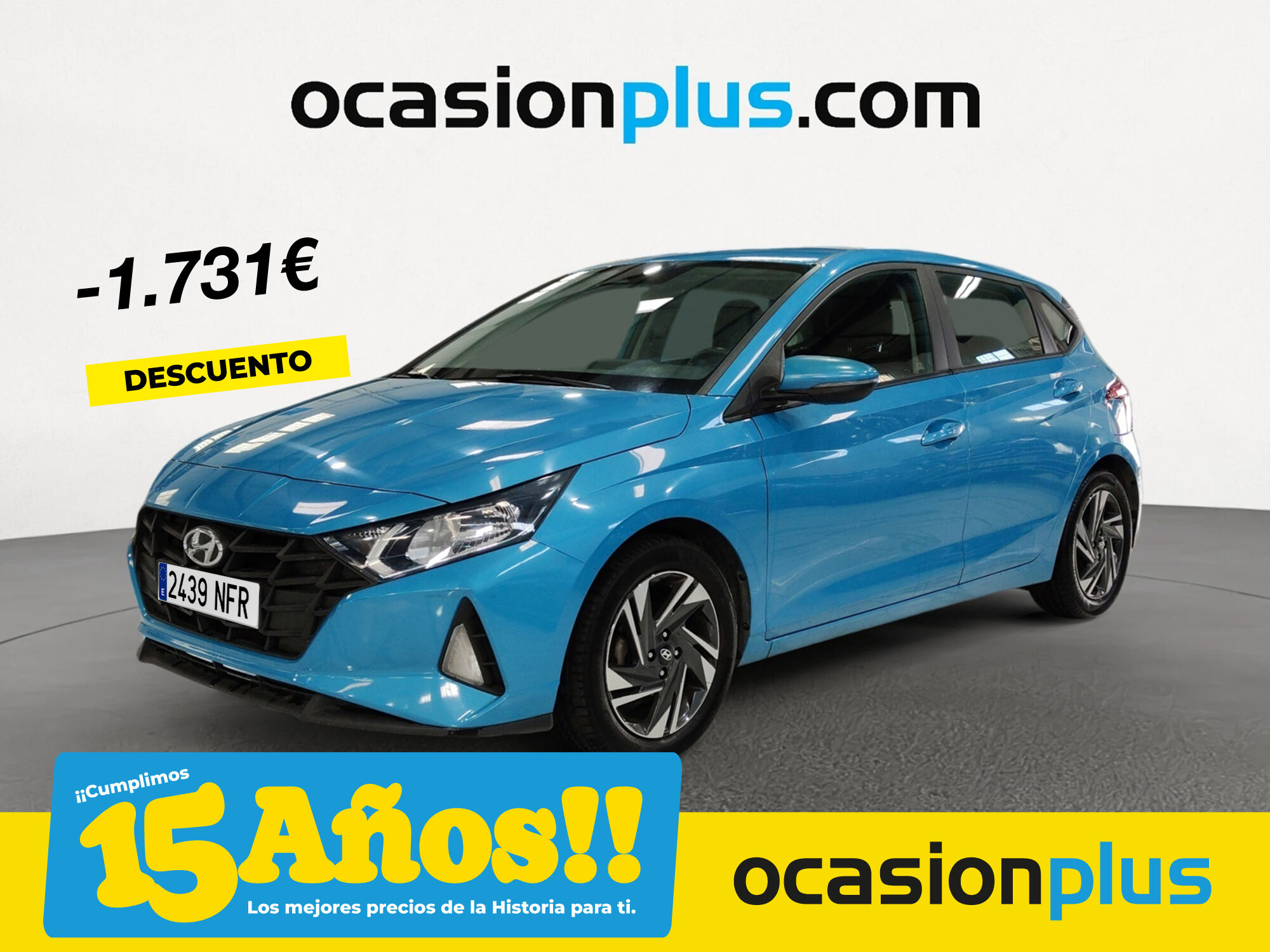 HYUNDAI i20 (1.2 MPI Klass 62 kW (84 CV)) en Madrid
