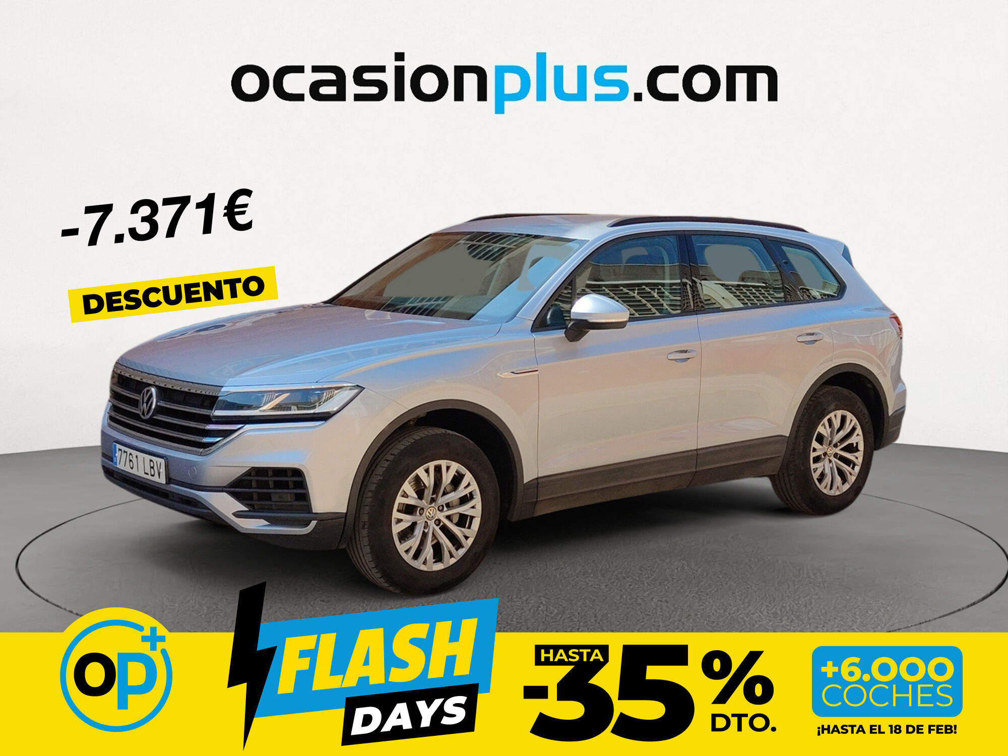 Foto del VOLKSWAGEN Touareg 3.0TDI V6 Pure Tiptronic 4Motion 170kW