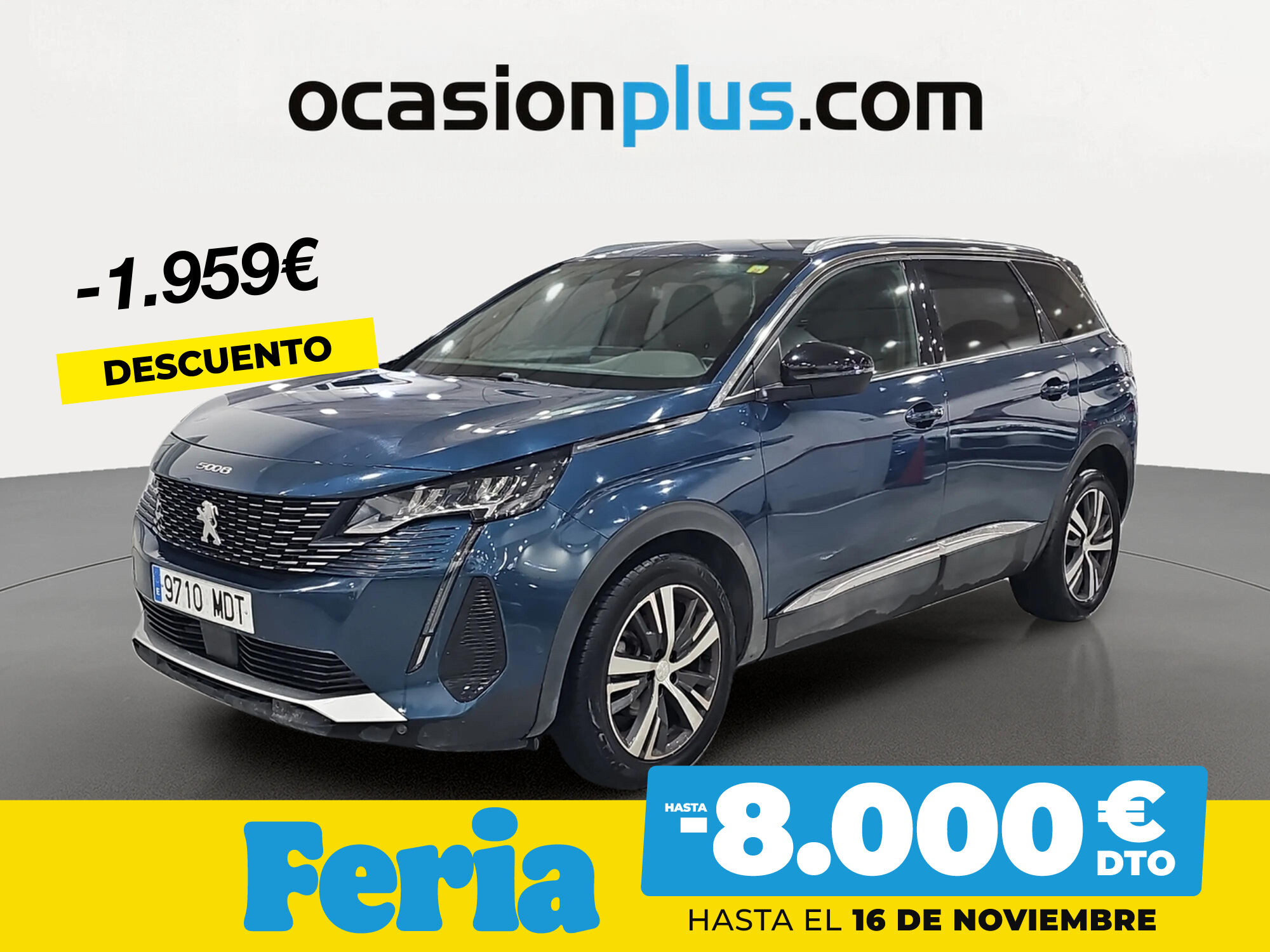PEUGEOT 5008 (PureTech 130 S&S Allure Pack EAT8 96 kW (130 CV)) en Madrid