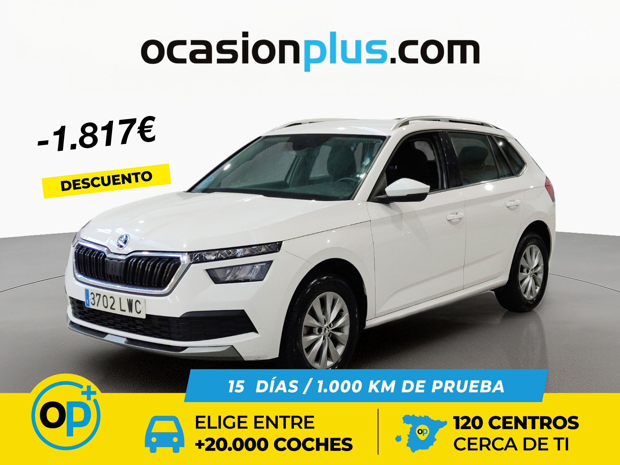 SKODA Kamiq (1.0 TSI Ambition DSG 81 kW (110 CV)) en Madrid
