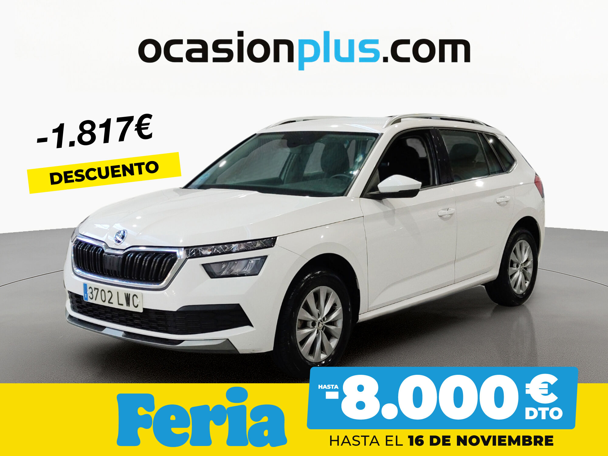 SKODA Kamiq (1.0 TSI Ambition DSG 81 kW (110 CV)) en Madrid