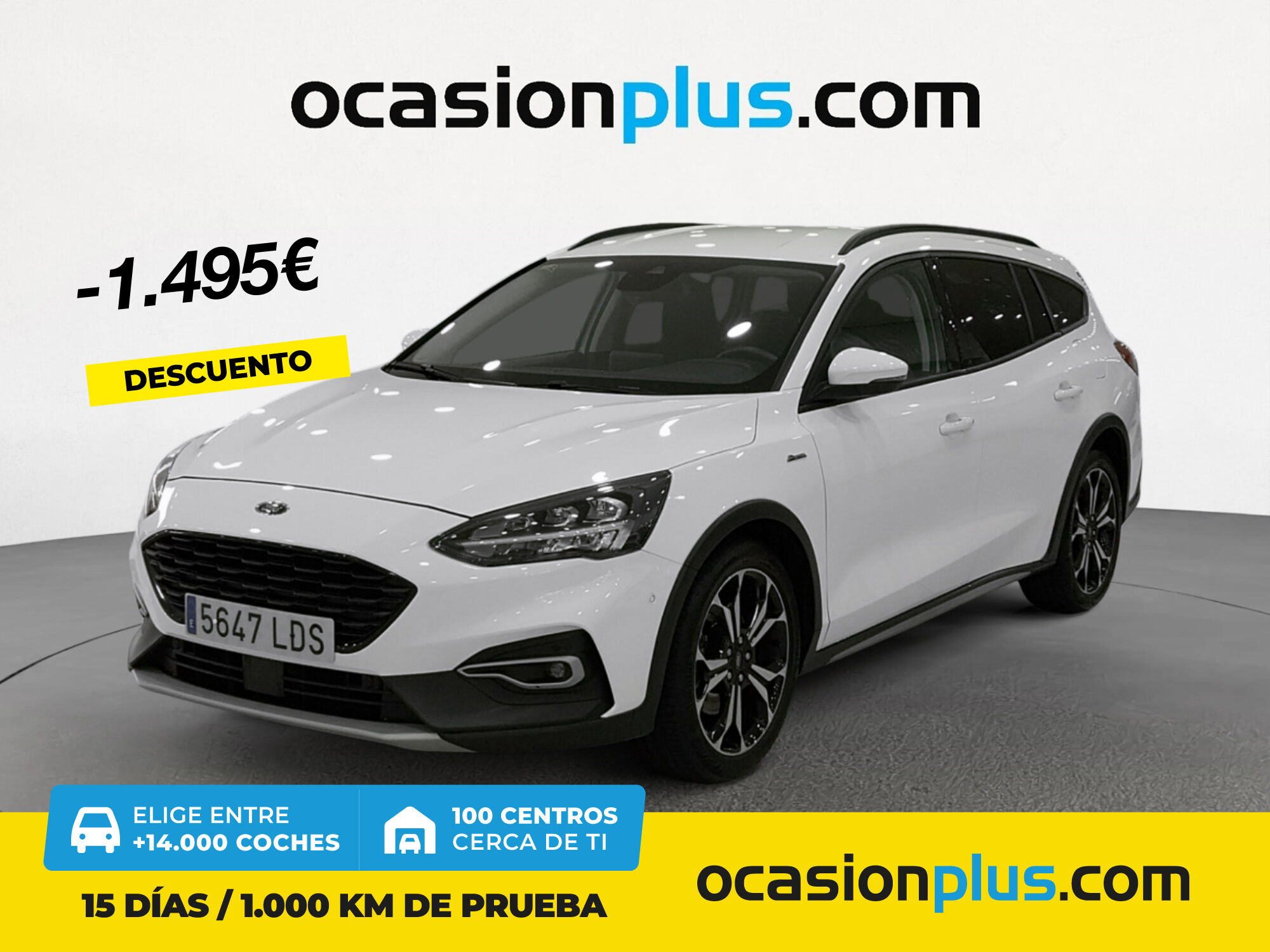 FORD Focus (SportBreak 1.5 Ecoblue Active 88 kW (120 CV)) en Madrid