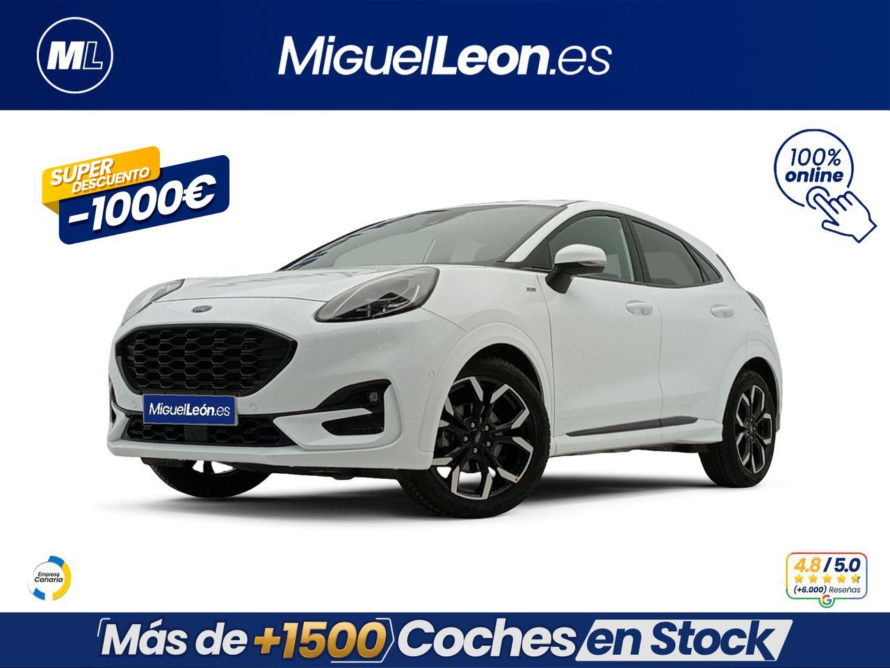 FORD Puma (1.0 EcoBoost 155cv ST-Line X MHEV) en Palmas, Las