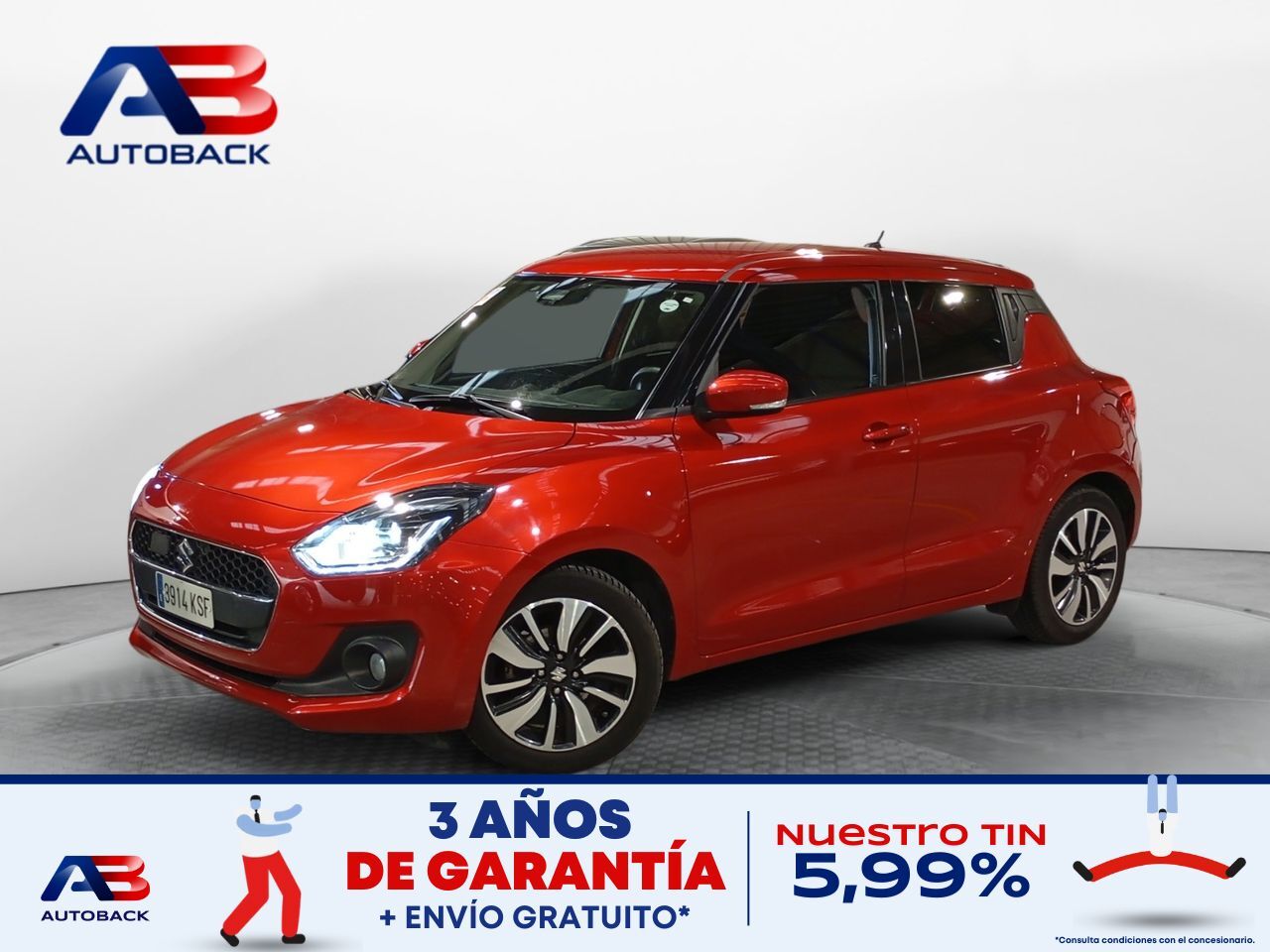 SUZUKI Swift (1.0 GLX SHVS) en Madrid