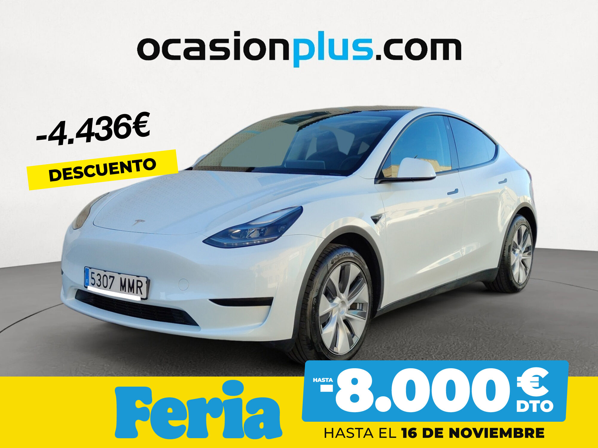 TESLA Model Y (Tracción Trasera RWD 220 kW (299 CV)) en Madrid